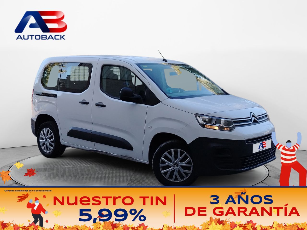 CITROEN Berlingo (Talla M BlueHDi 100 S&S LIVE PACK) en Madrid