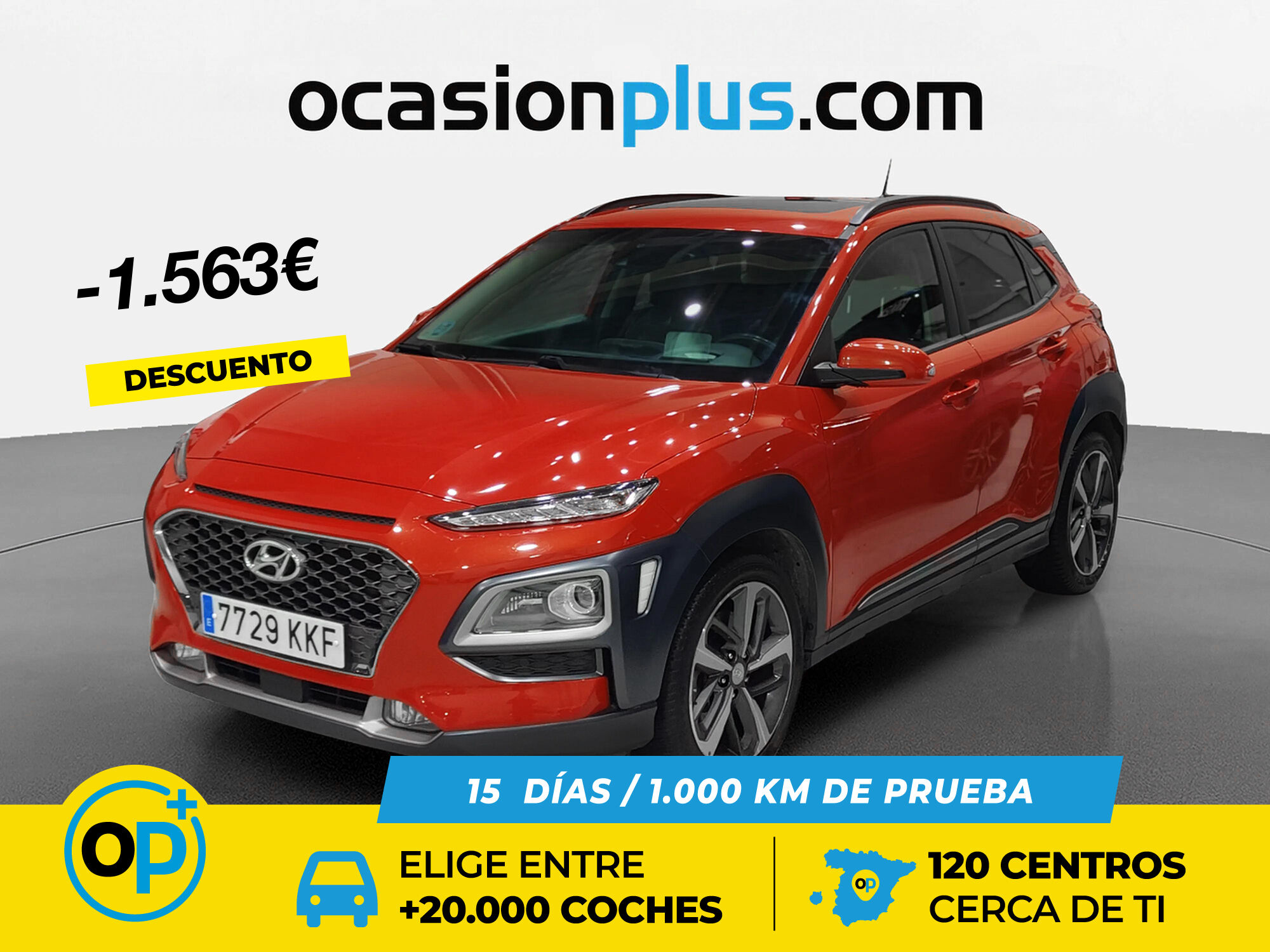HYUNDAI Kona (1.6 TGDi Style Sky DT 4x4 130 kW (177 CV)) en Madrid