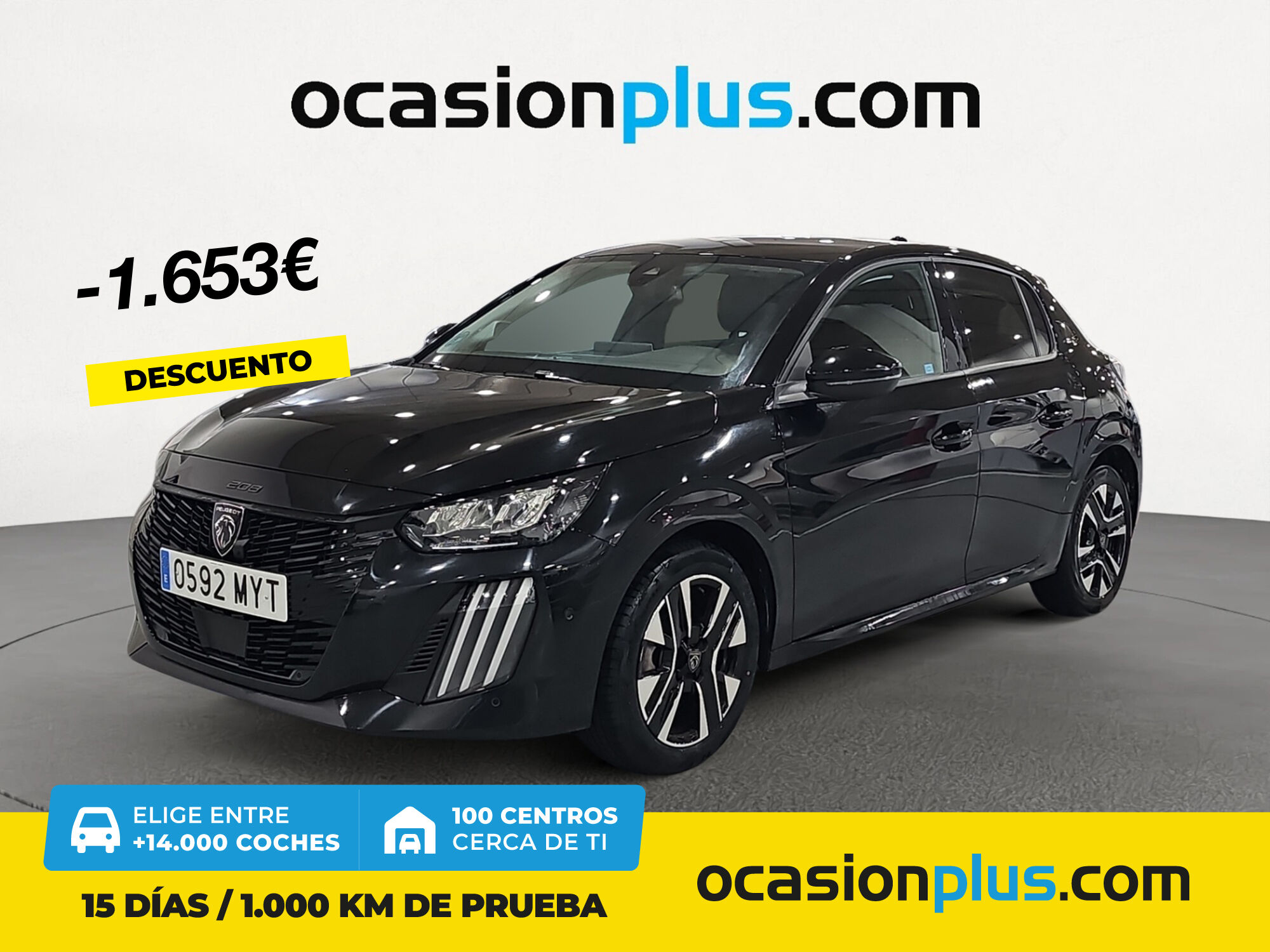 PEUGEOT 208 (PureTech 100 Allure 75 kW (100 CV)) en Madrid