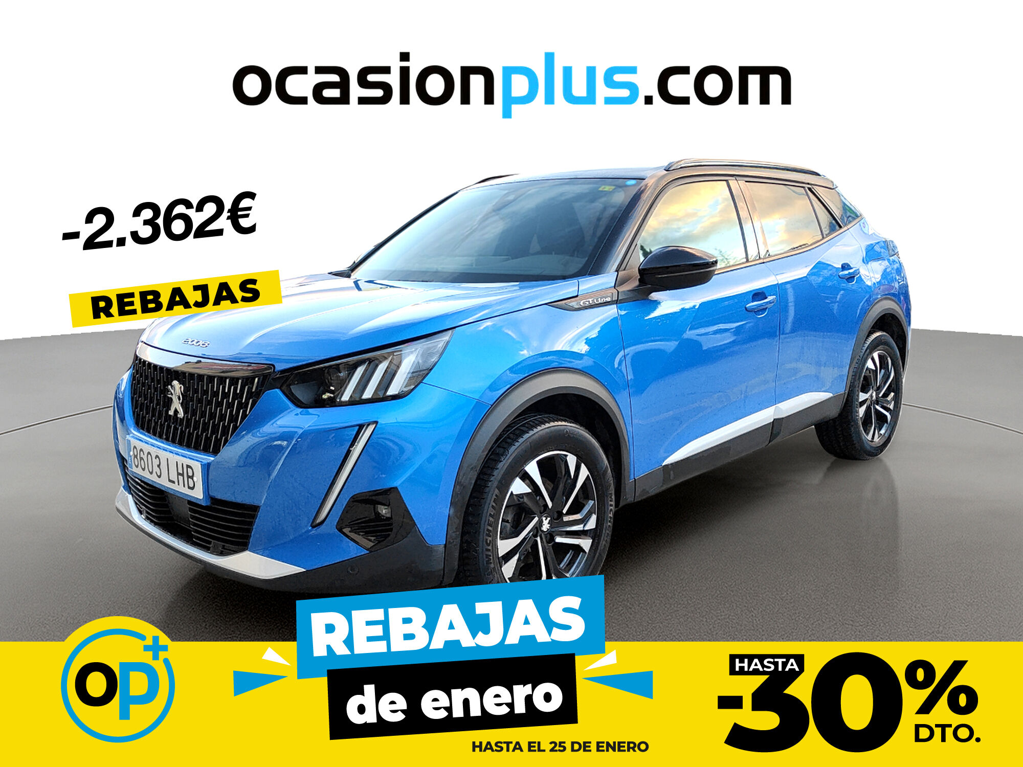 PEUGEOT 2008 (PureTech 130 S&S GT Line 96 kW (130 CV)) en Madrid