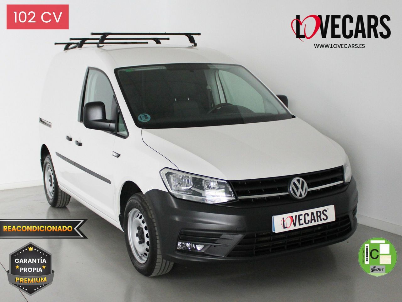 VOLKSWAGEN Caddy (2.0 TDI FURGÓN CERRADO 102) en Pontevedra