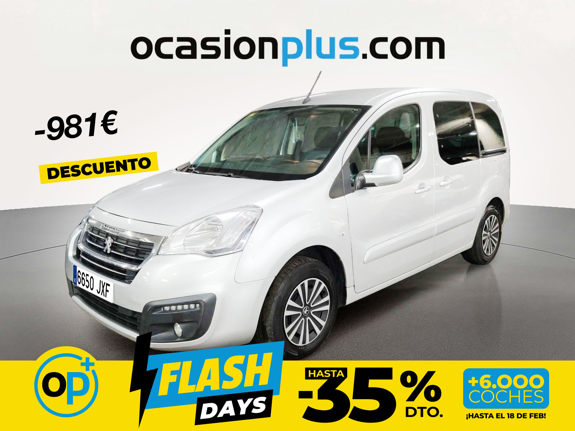 Foto del PEUGEOT Partner Tepee 1.6HDI Active 92