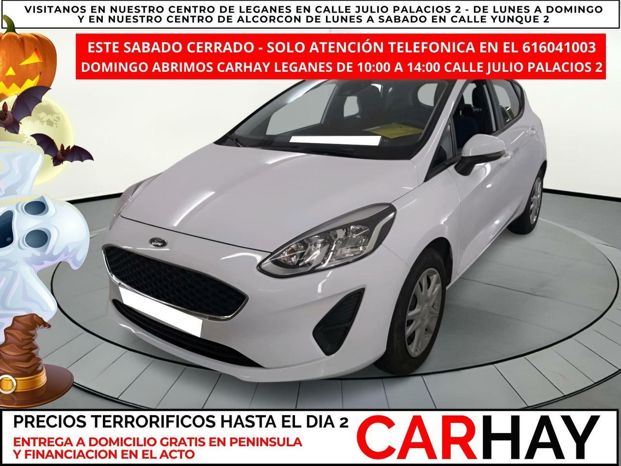FORD Fiesta (1.1I 55KW TREND) en Madrid