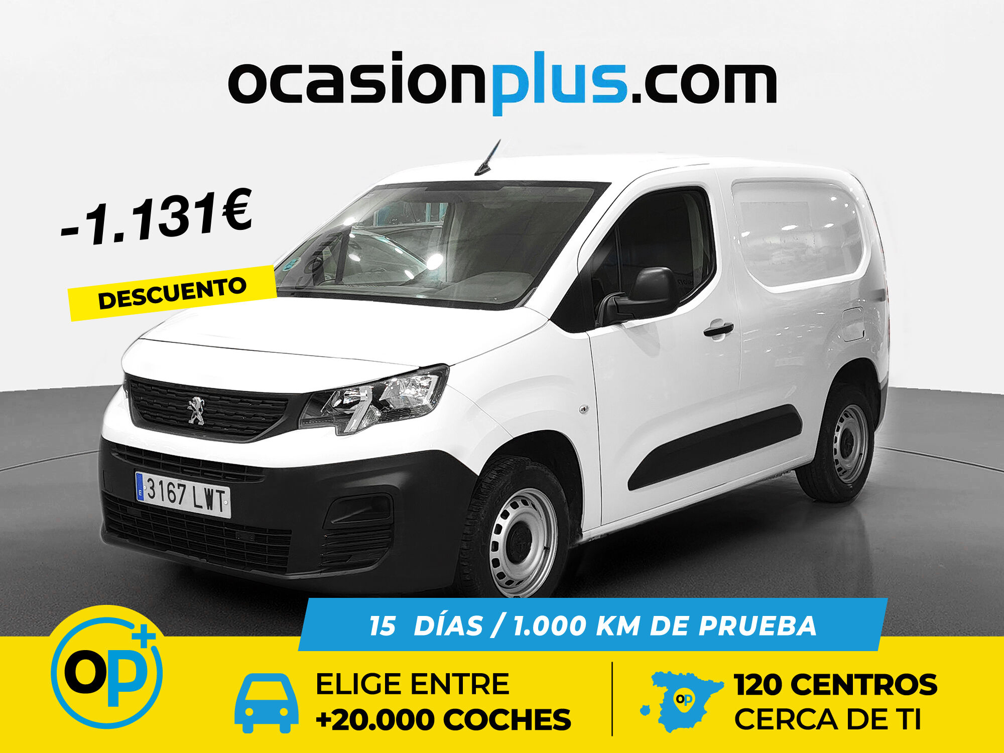 Foto del PEUGEOT Partner 1.5BlueHDI S&S Pro Standard 600kg 100