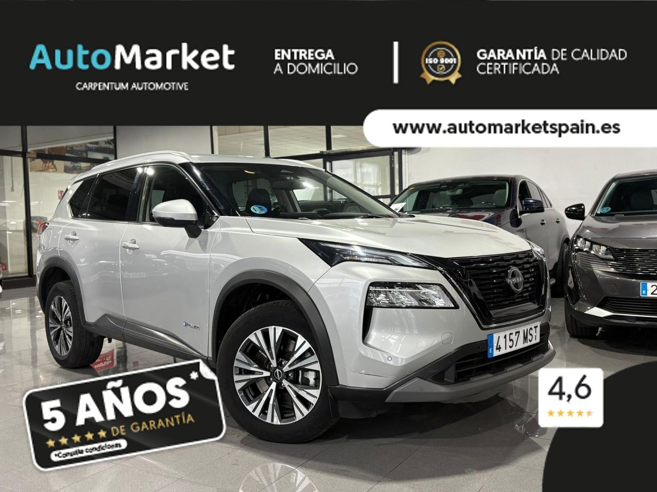NISSAN X-Trail (5PL 1.5 E-POWER 152KW 4X2 A/T N-CONNECTA) en Lugo