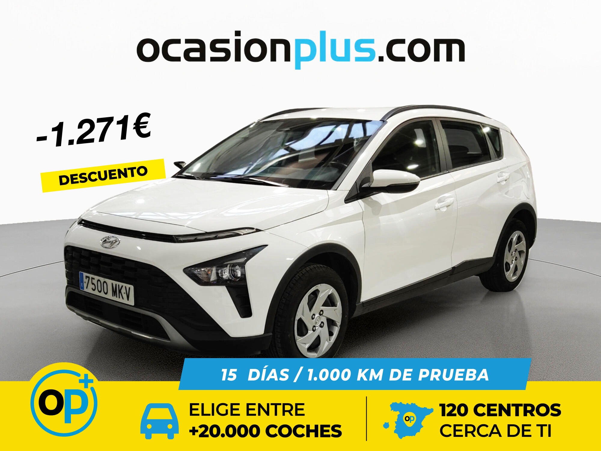 HYUNDAI Bayon (1.2 MPI Klass 62 kW (84 CV)) en Madrid