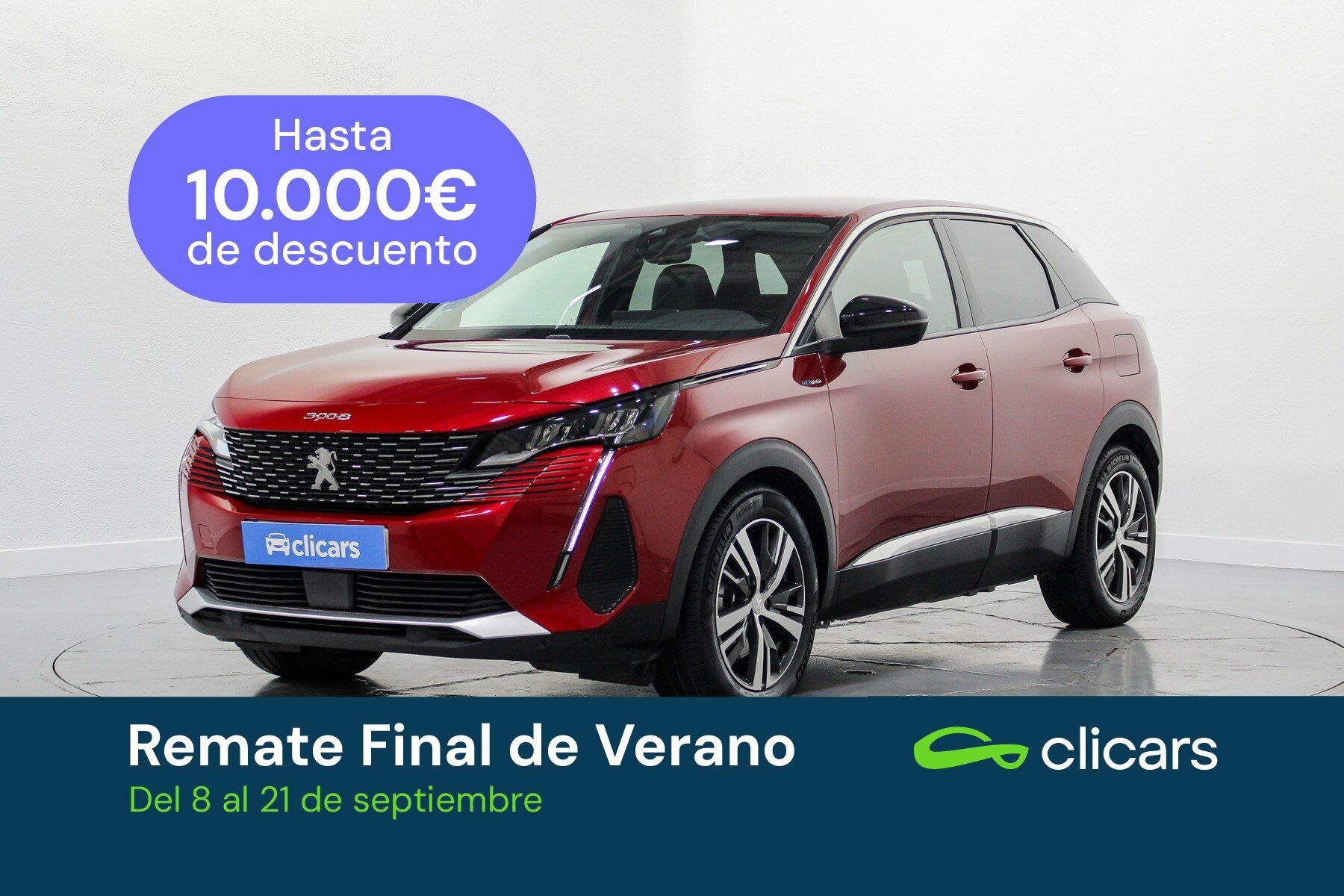 PEUGEOT 3008 (3008 HYB PHEV 225 Allure Pack e-EAT8) en Madrid