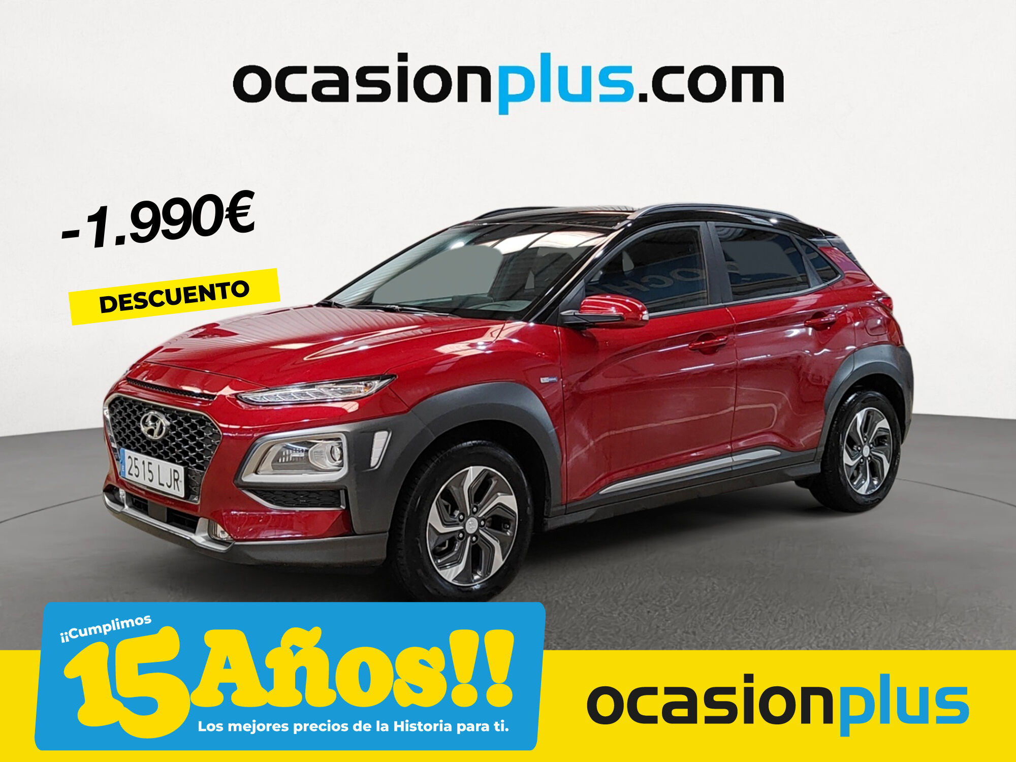 HYUNDAI Kona (1.6 GDI HEV Tecno Red DCT 104 kW (141 CV)) en Madrid