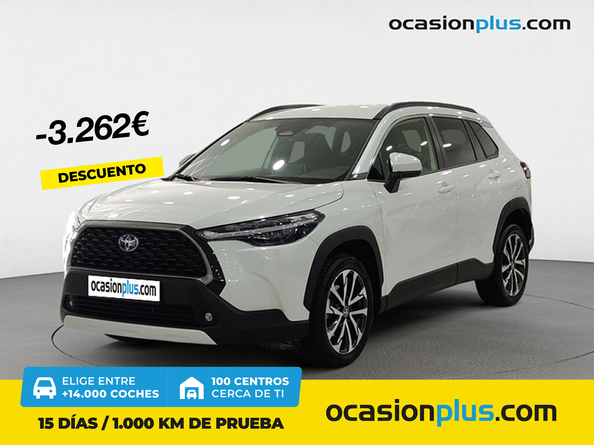 TOYOTA Corolla Cross (1.8 Híbrido Style Auto 103 kW (140 CV)) en Madrid