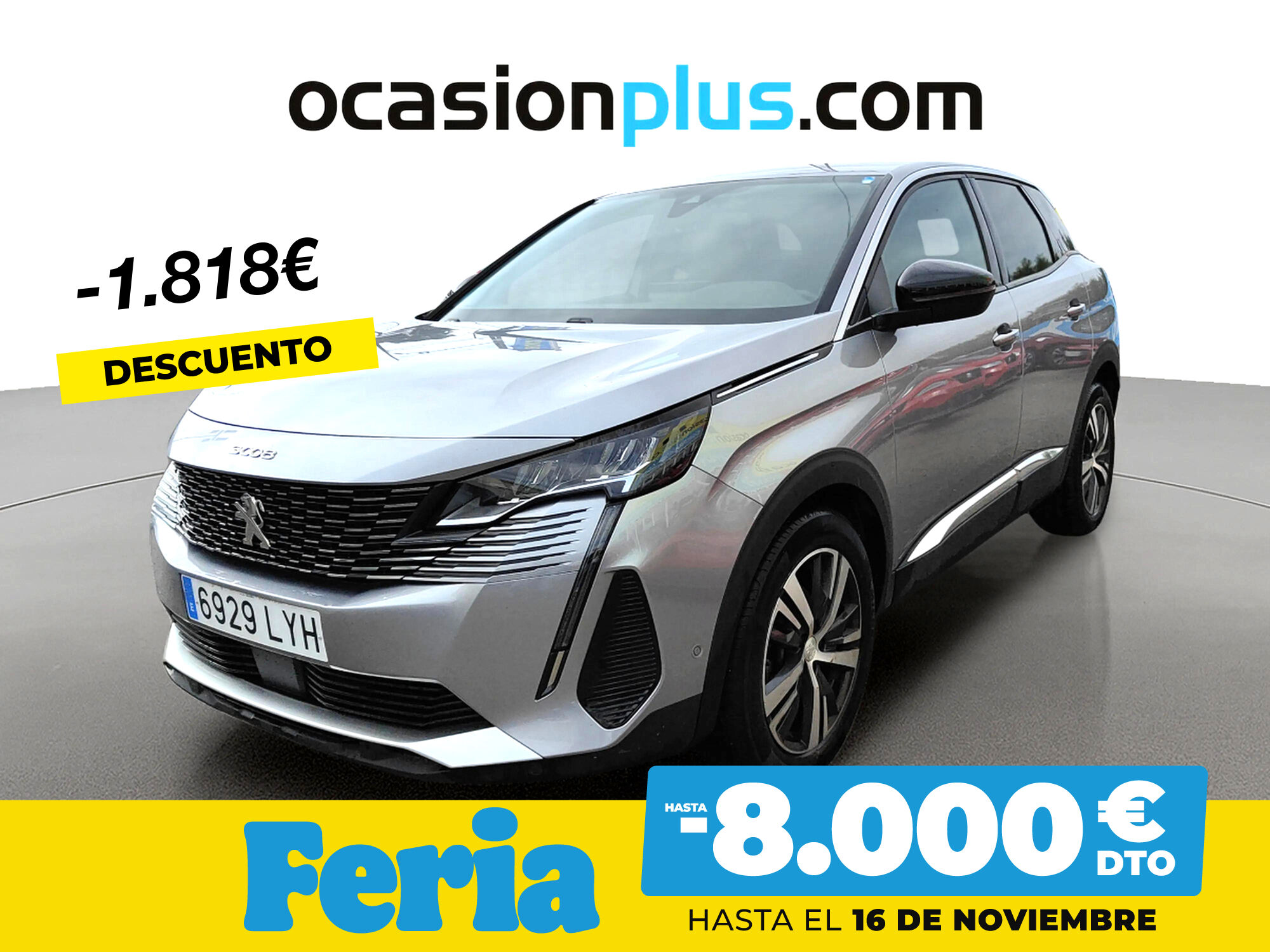 PEUGEOT 3008 (BlueHDI 130 S&S Allure 96 kW (130 CV)) en Madrid