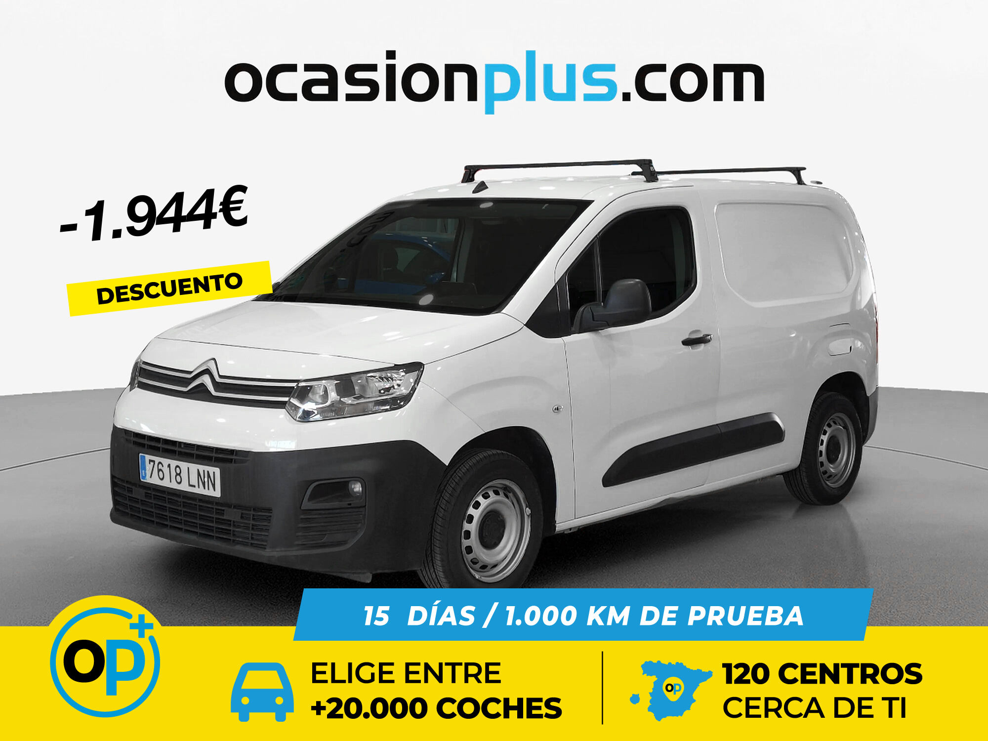 Foto del CITROEN Berlingo Van BlueHDi S&S Talla M Club 100