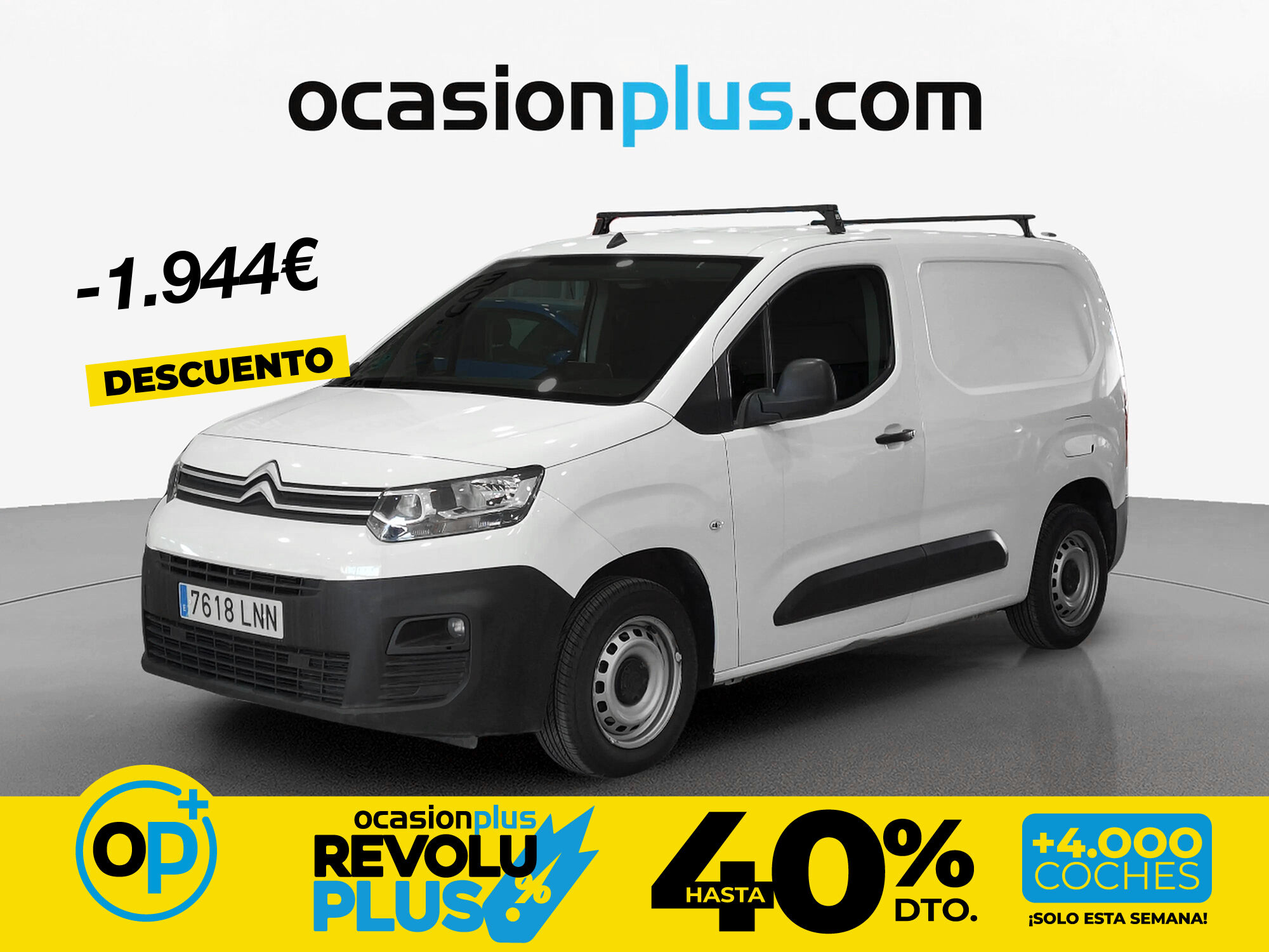 Foto del CITROEN Berlingo Van BlueHDi S&S Talla M Club 100