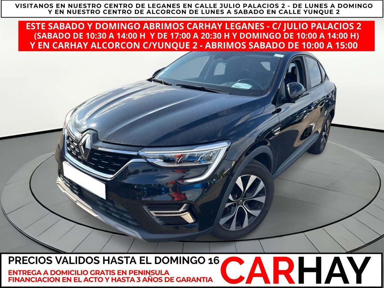 RENAULT Arkana (1.6 E-Tech 145ch Business) en Madrid