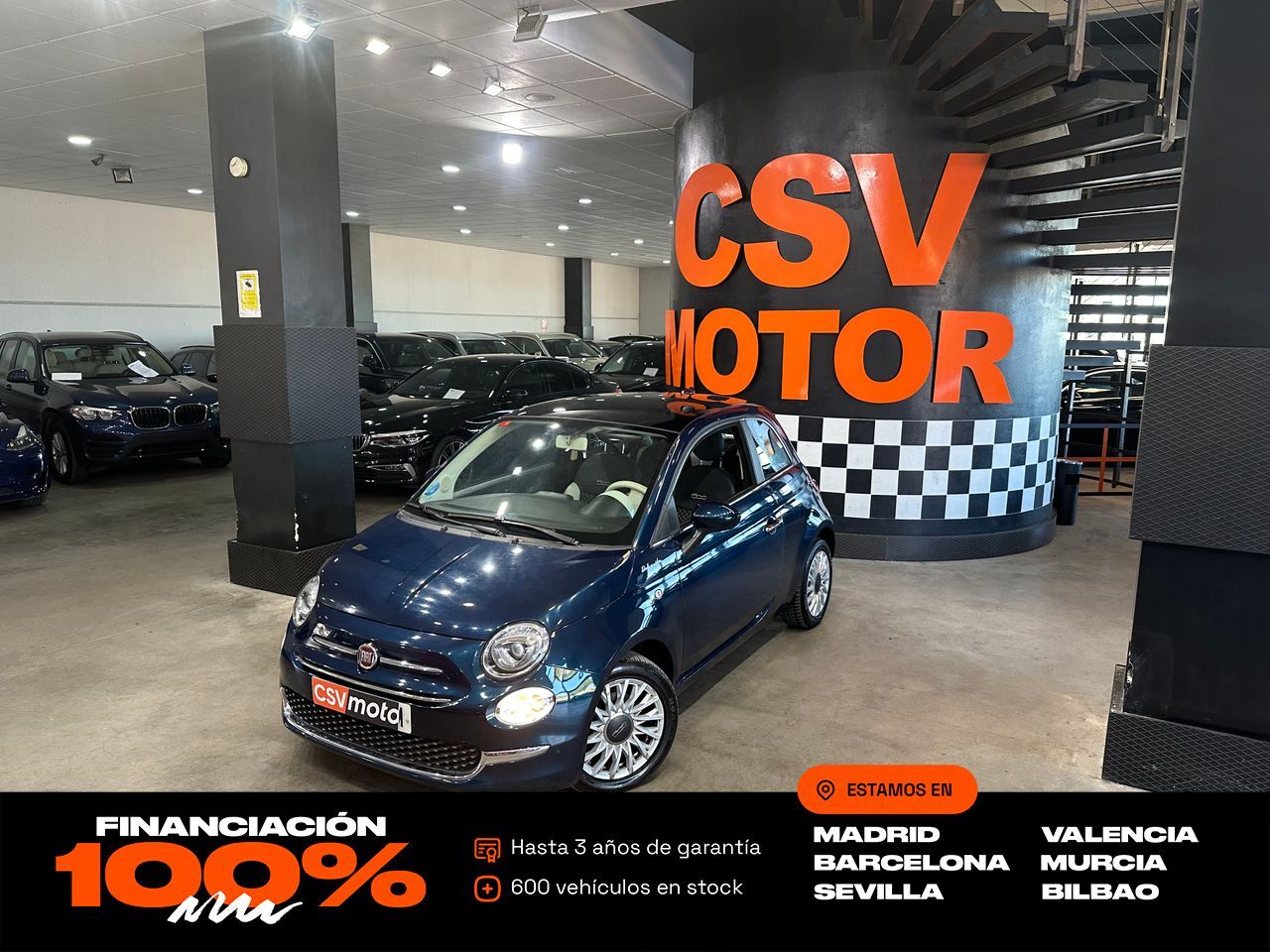 FIAT 500 (Dolcevita 1.0 Hybrid 51KW (70 CV)) en Madrid