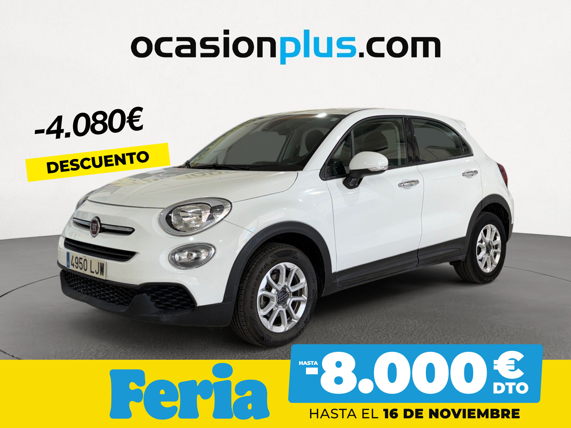 FIAT 500X (1.3 MultiJet S&S Urban 4x2 70 kW (95 CV)) en Madrid