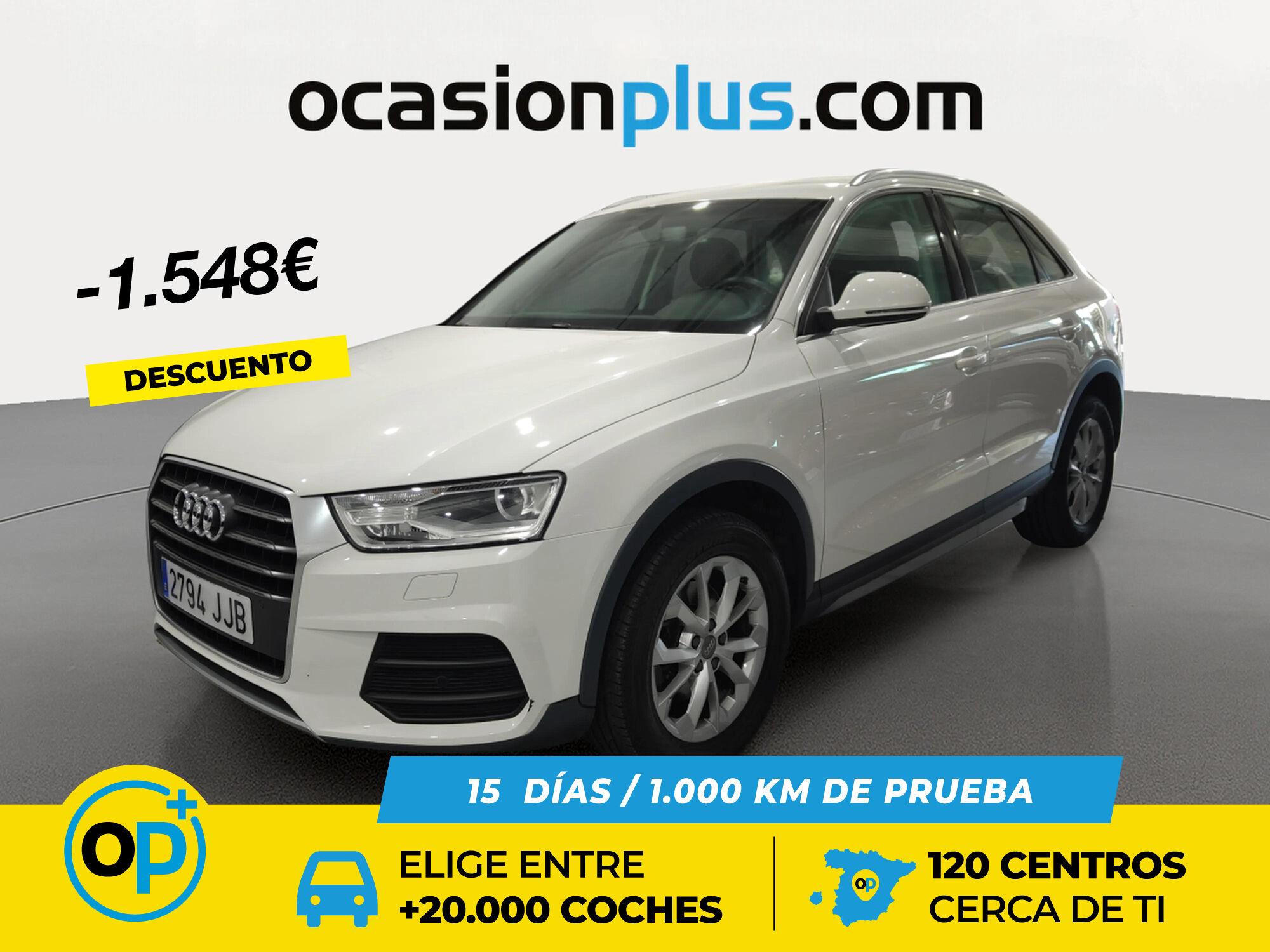 AUDI Q3 (design edition 1.4 TFSI ultra CoD 110 kW (150 CV)) en Madrid