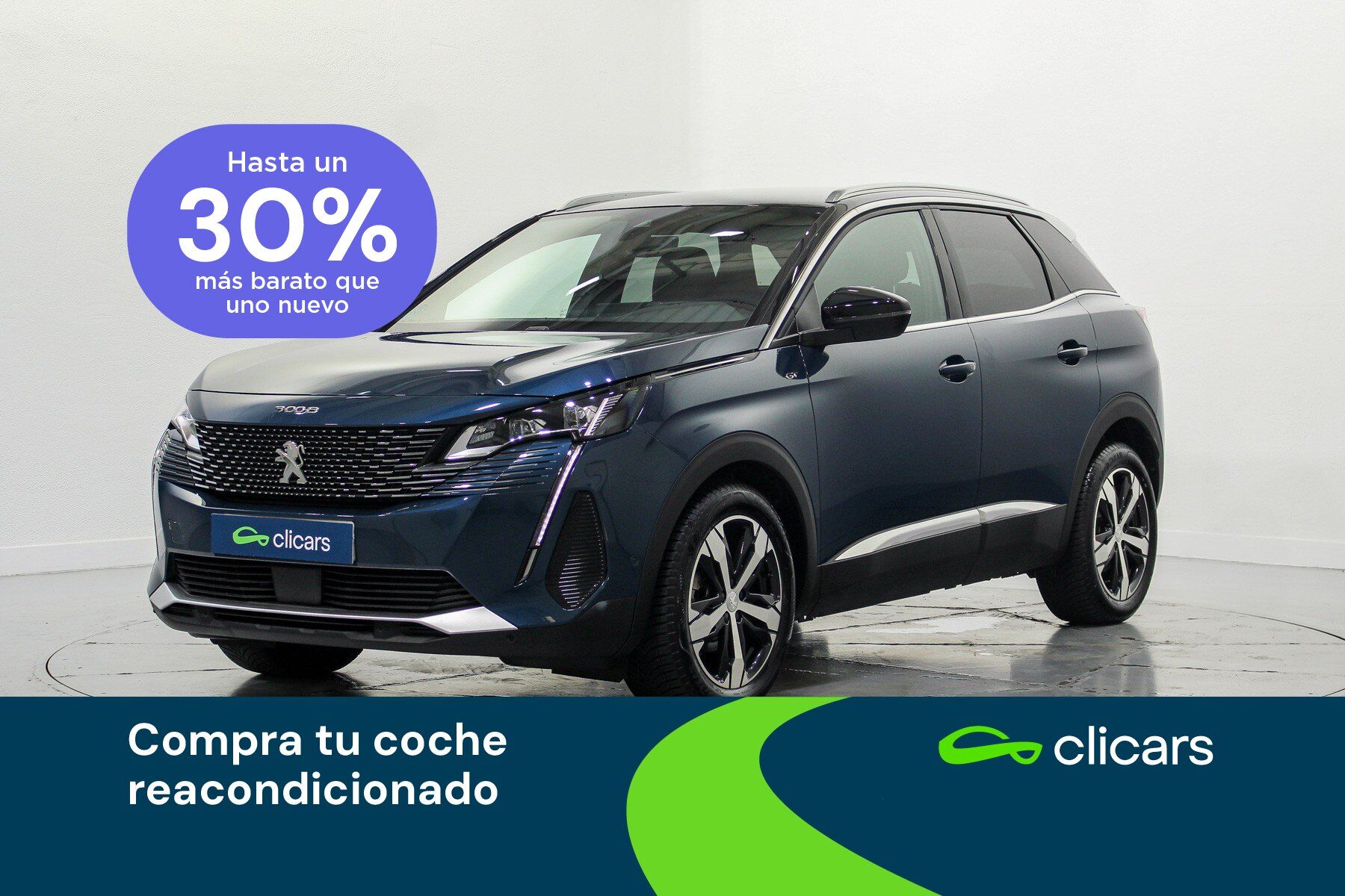 PEUGEOT 3008 (3008 1.5BlueHDi GT S&S EAT8 130) en Madrid