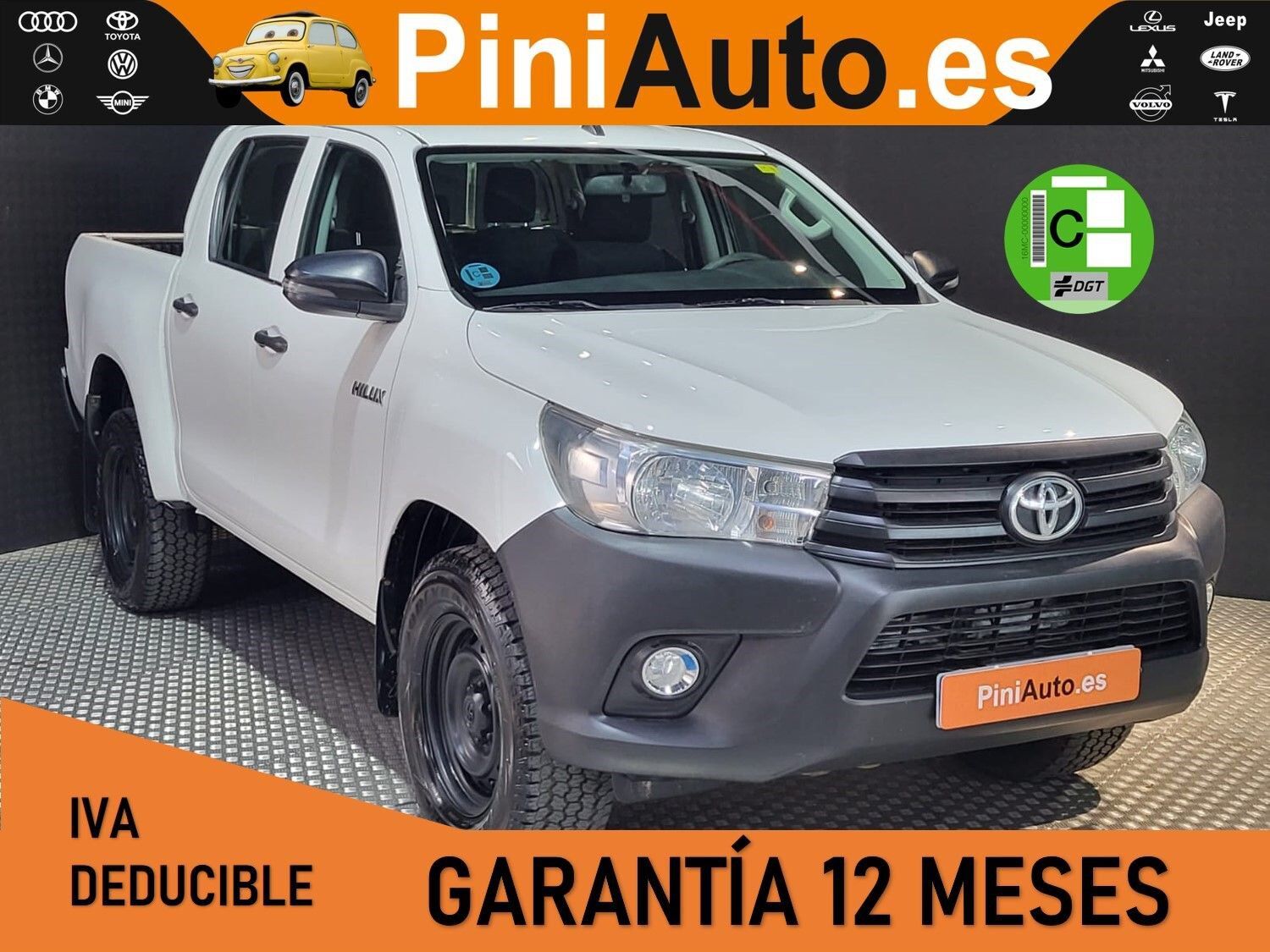 TOYOTA Hilux (2.4 D-4D Cabina Doble GX) en Madrid