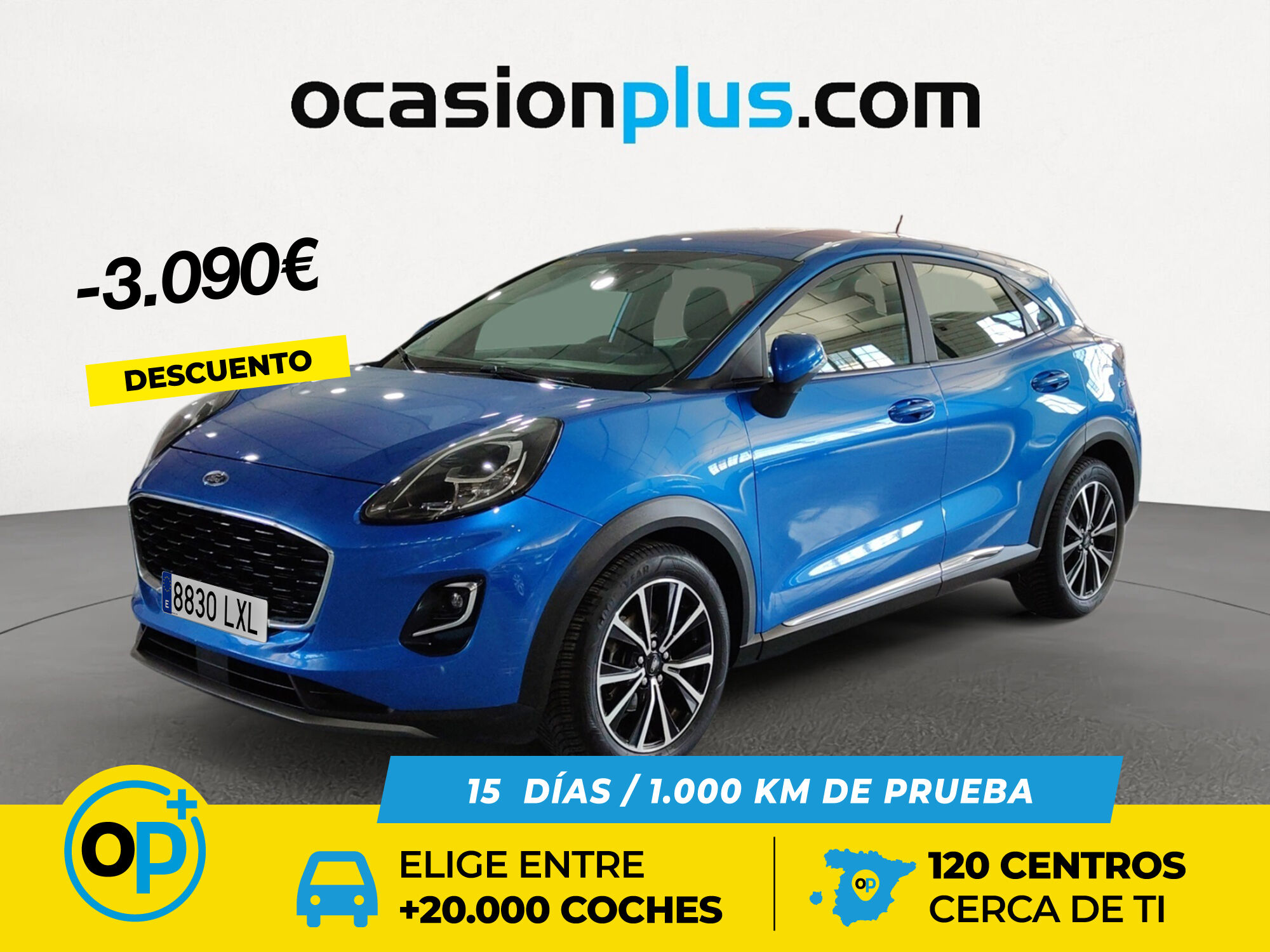 FORD Puma (1.0 EcoBoost MHEV Titanium Design 92 kW (125 CV)) en Madrid