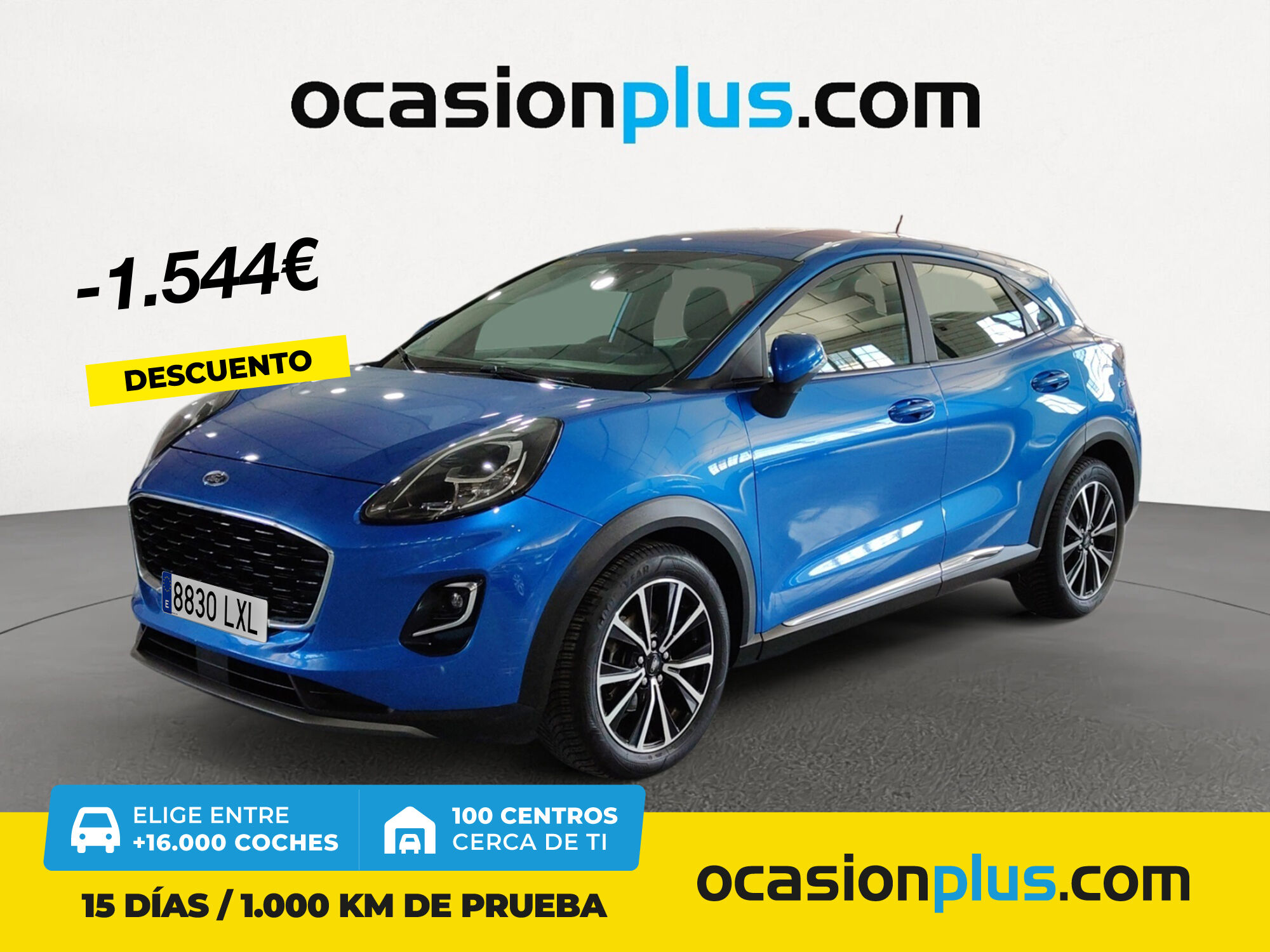 FORD Puma (1.0 EcoBoost MHEV Titanium Design 92 kW (125 CV)) en Madrid