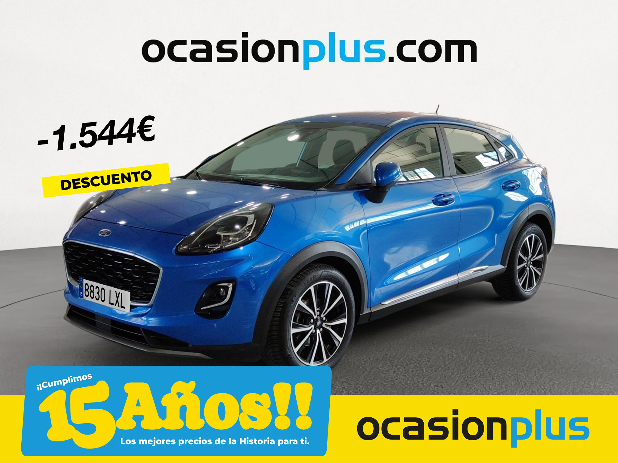 FORD Puma (1.0 EcoBoost MHEV Titanium Design 92 kW (125 CV)) en Madrid