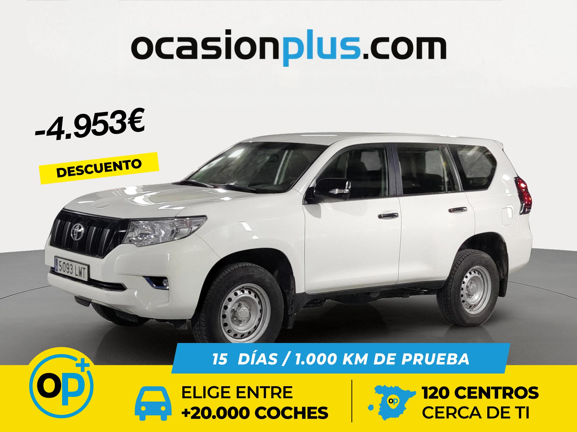 TOYOTA Land Cruiser (2.8 D-4D GX 150 kW (204 CV)) en Madrid