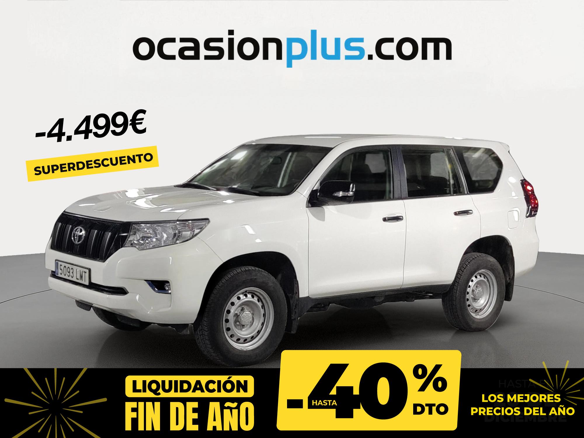 TOYOTA Land Cruiser (2.8 D-4D GX 150 kW (204 CV)) en Madrid