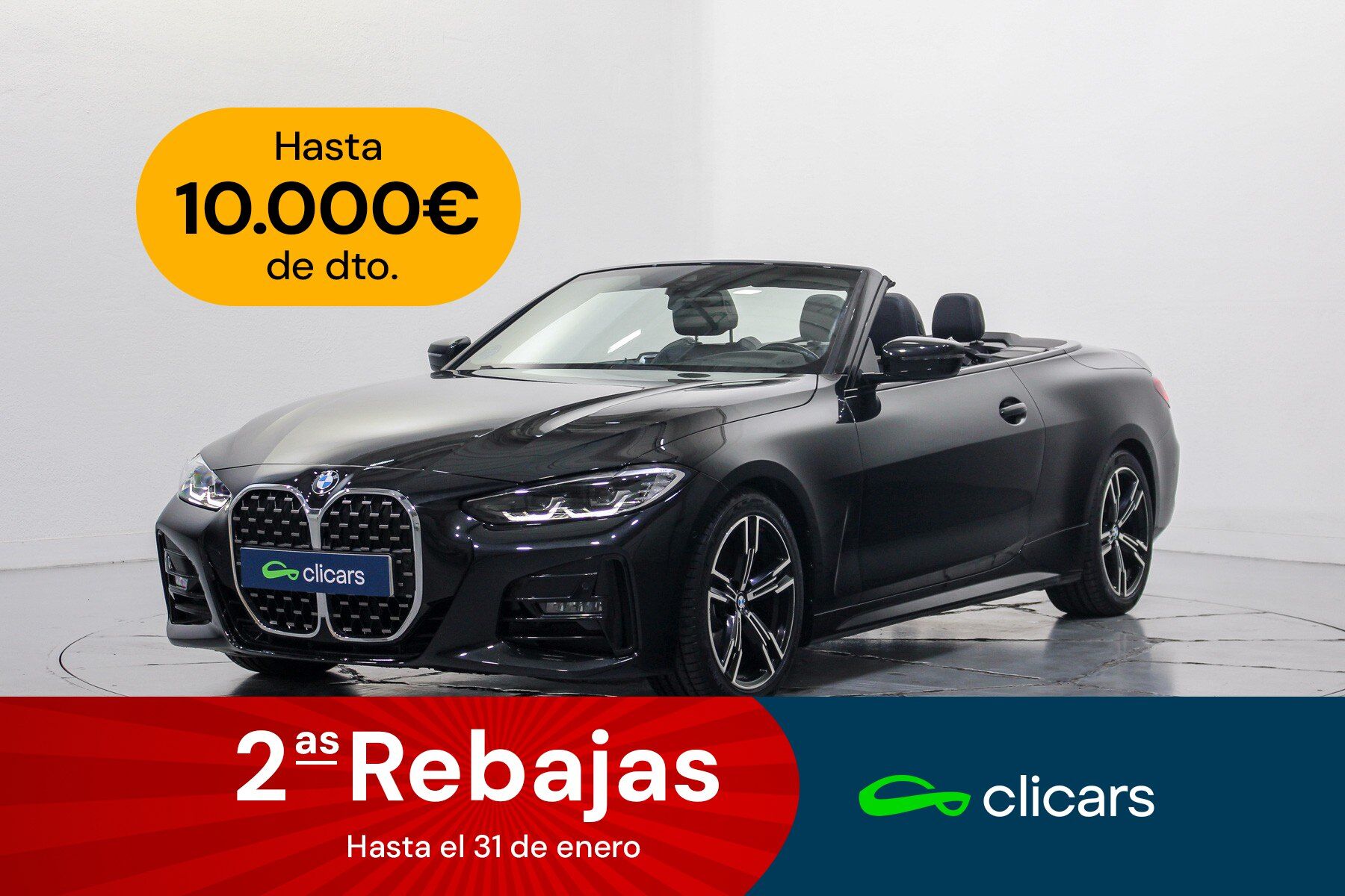 BMW Serie 4 (420dA Cabrio) en Madrid