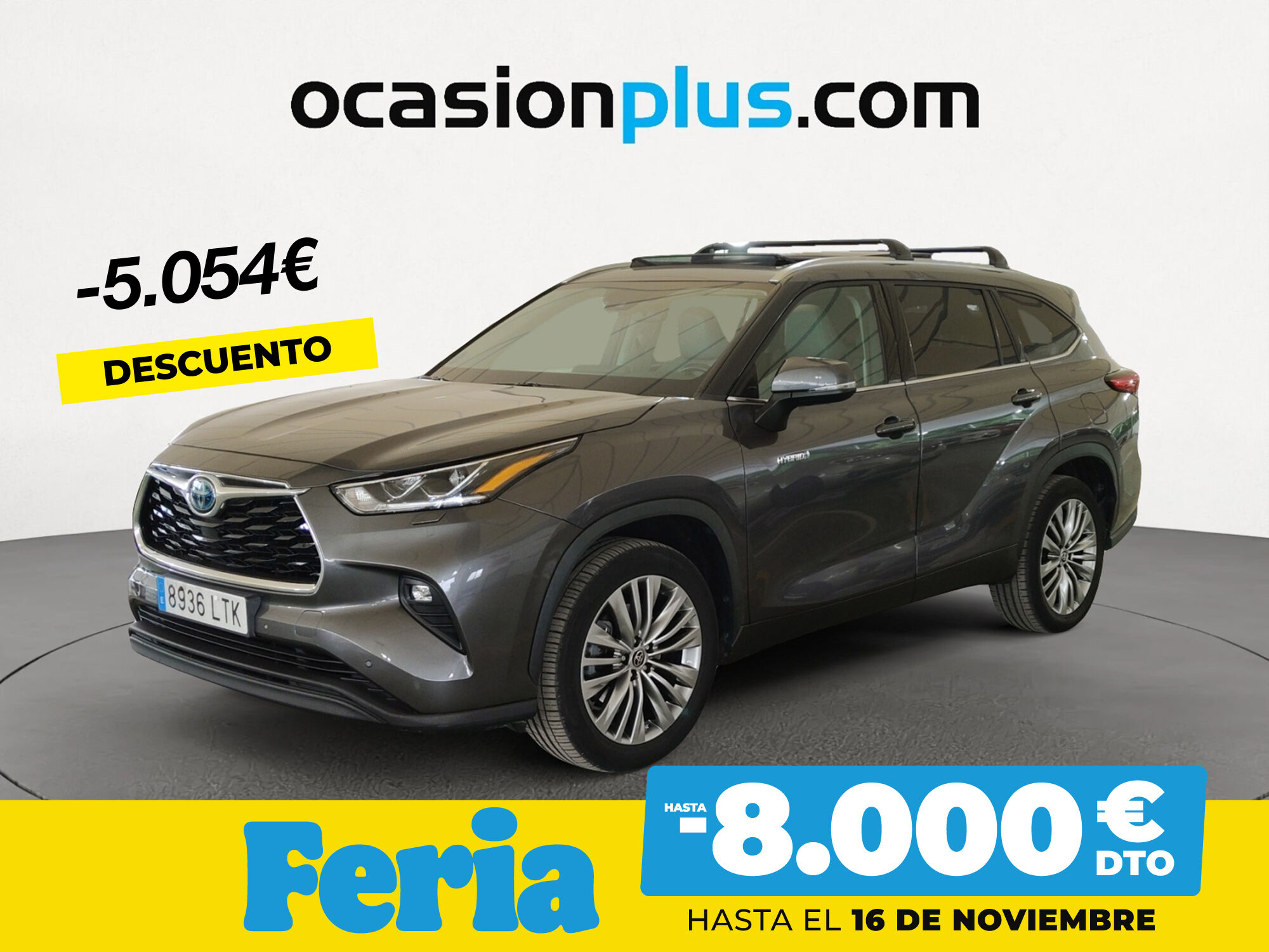 TOYOTA Highlander (2.5 Advance 181 kW (246 CV)) en Madrid