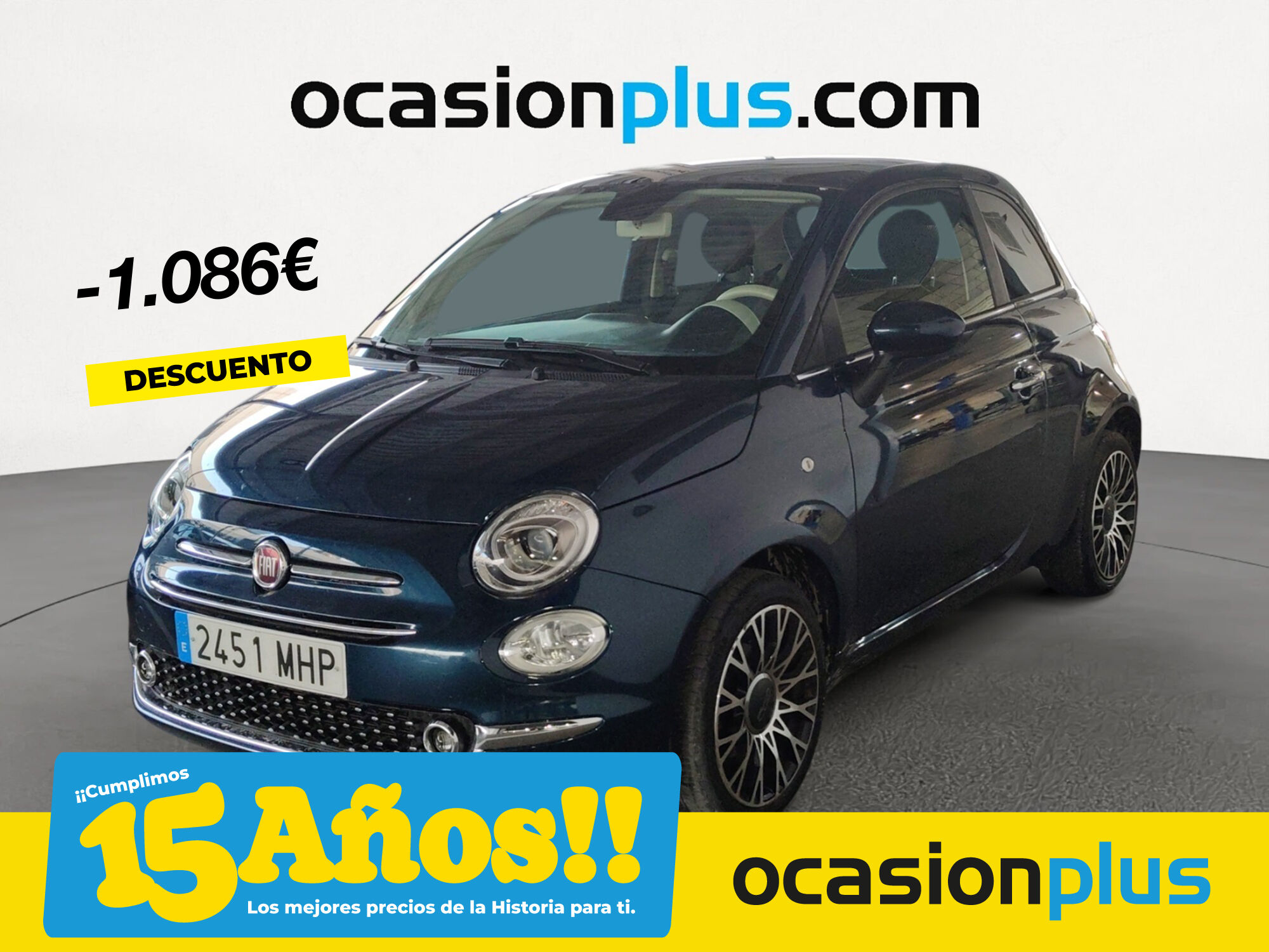 FIAT 500 (1.0 Hybrid Dolcevita 51 kW (70 CV)) en Madrid
