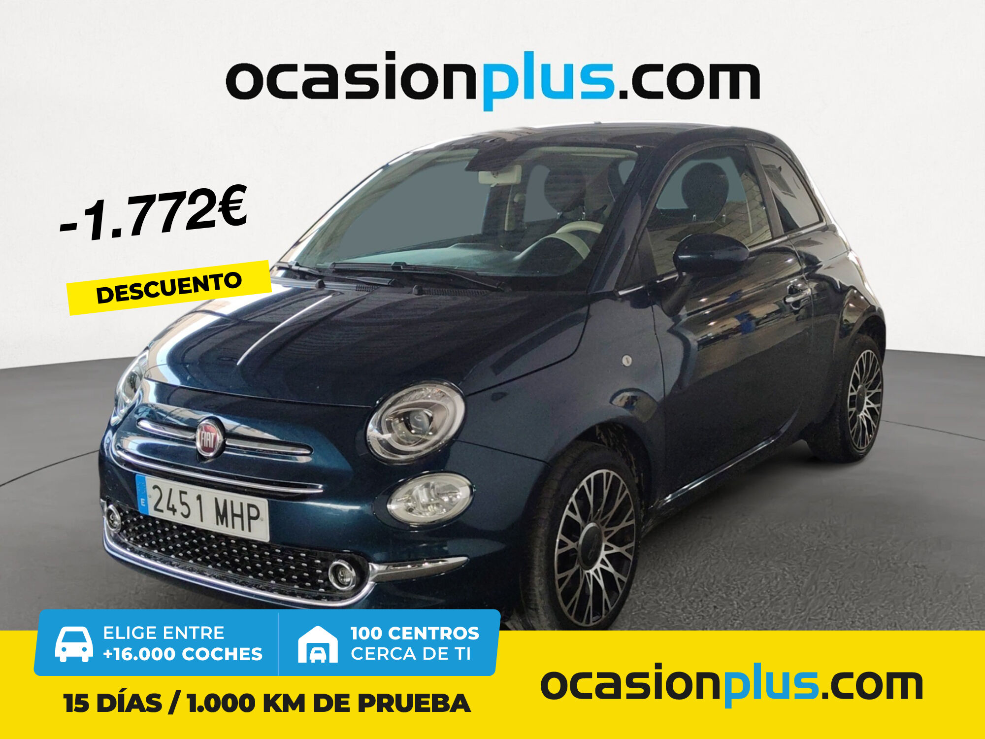 FIAT 500 (1.0 Hybrid Dolcevita 51 kW (70 CV)) en Madrid