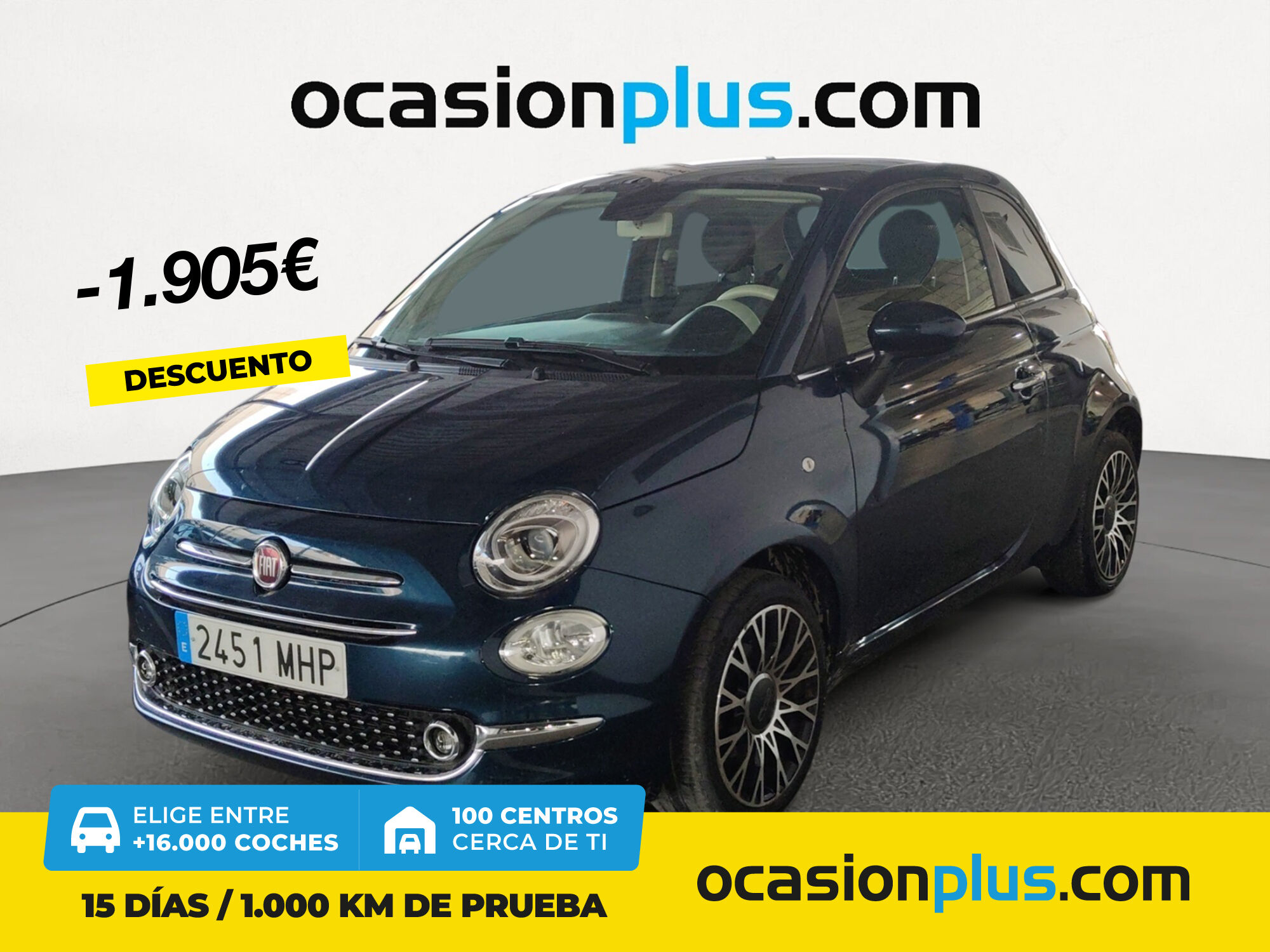 FIAT 500 (1.0 Hybrid Dolcevita 51 kW (70 CV)) en Madrid