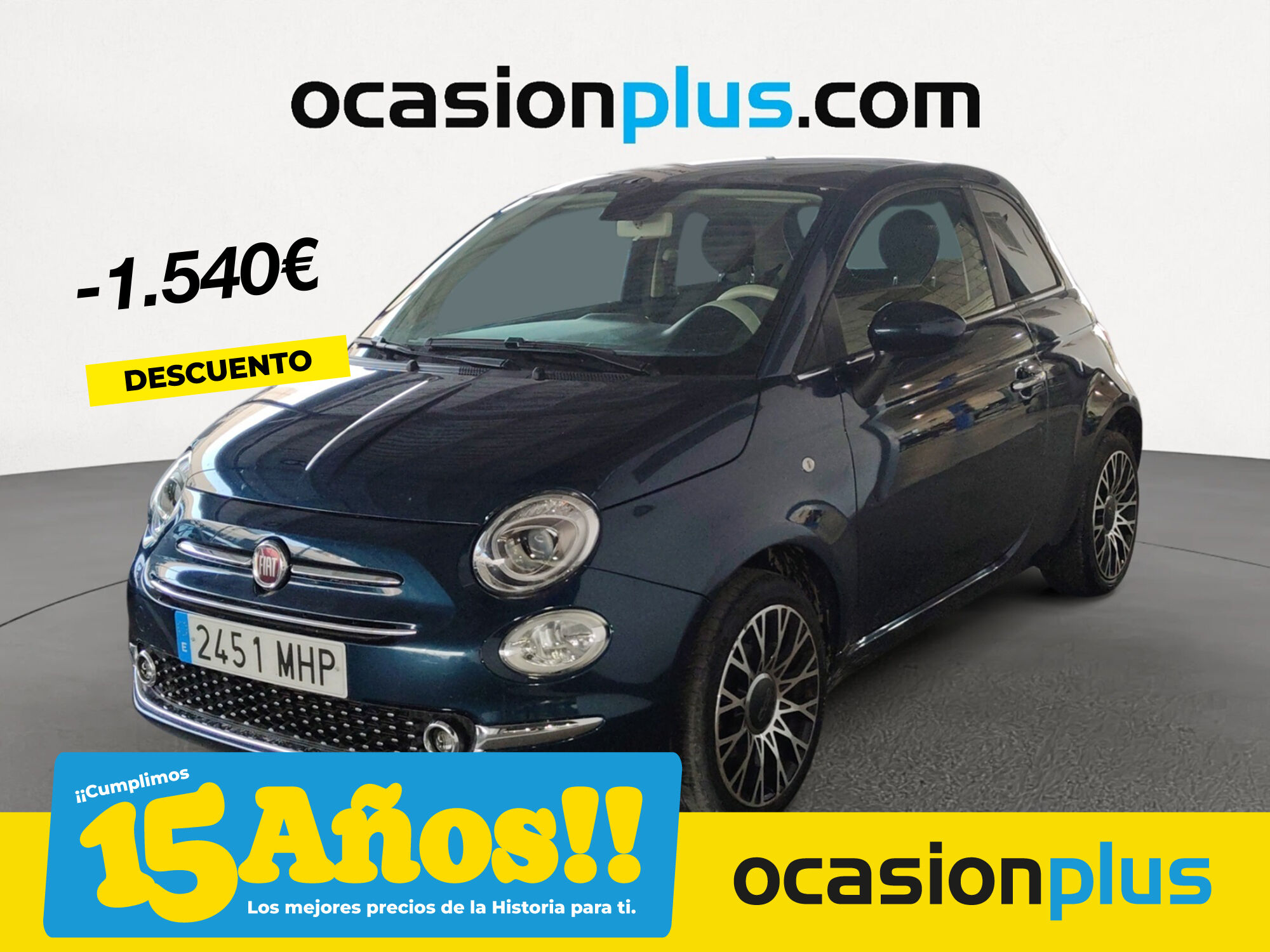 FIAT 500 (1.0 Hybrid Dolcevita 51 kW (70 CV)) en Madrid