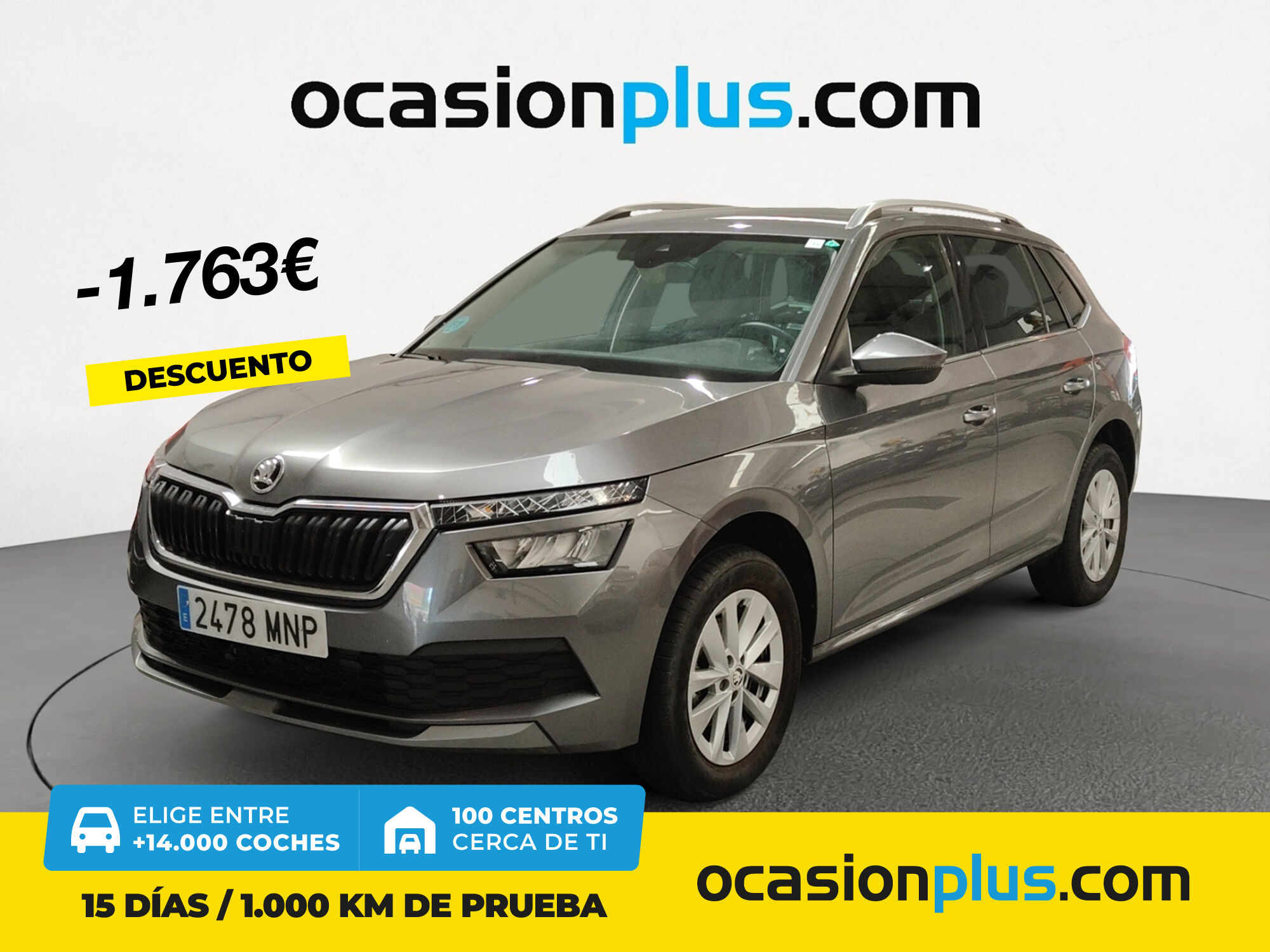 SKODA Kamiq (1.0 TSI Ambition 81 kW (110 CV)) en Madrid