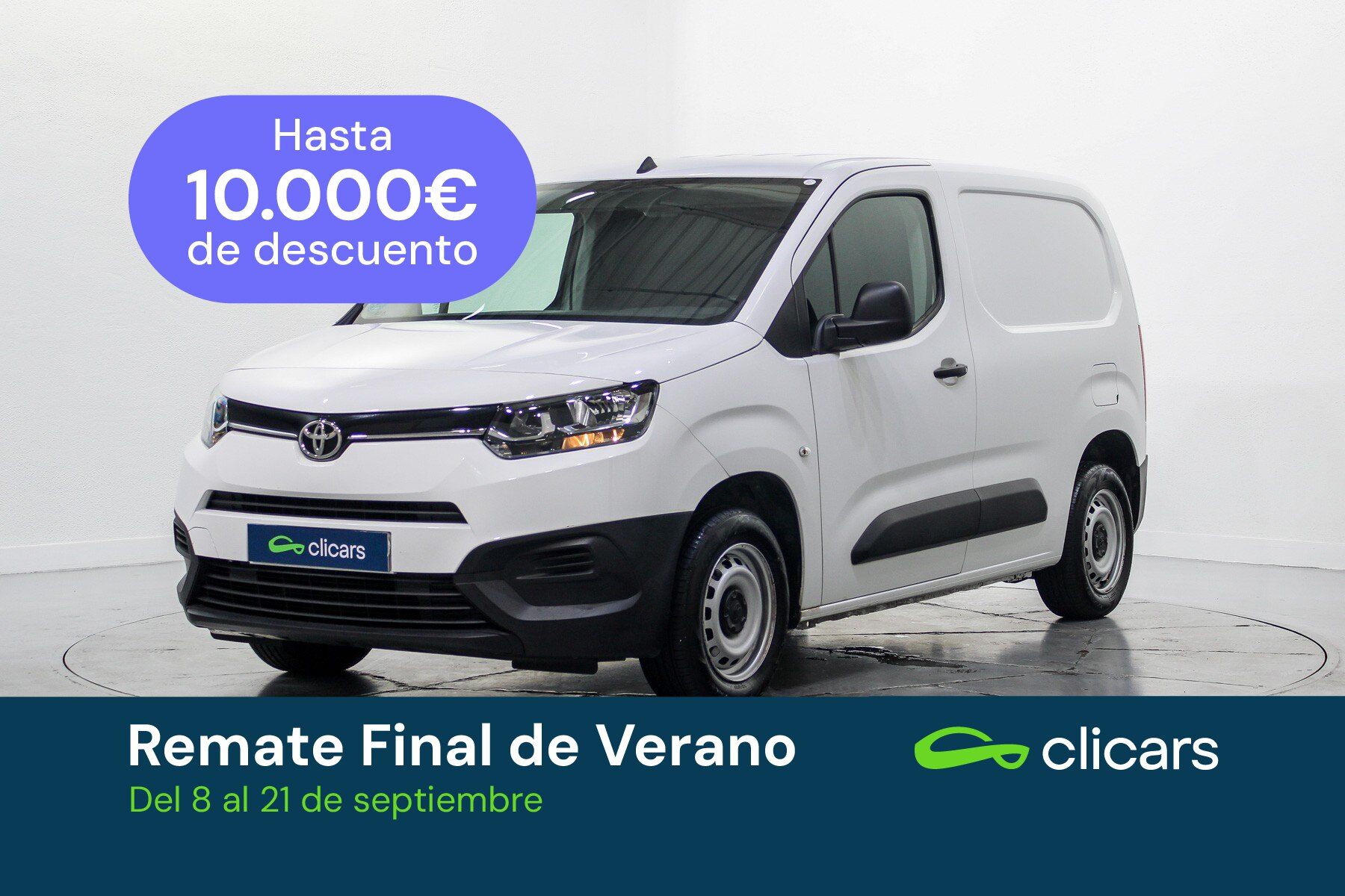 TOYOTA Proace City (Proace City Van Media 1.5D GX 650kg 100) en Madrid