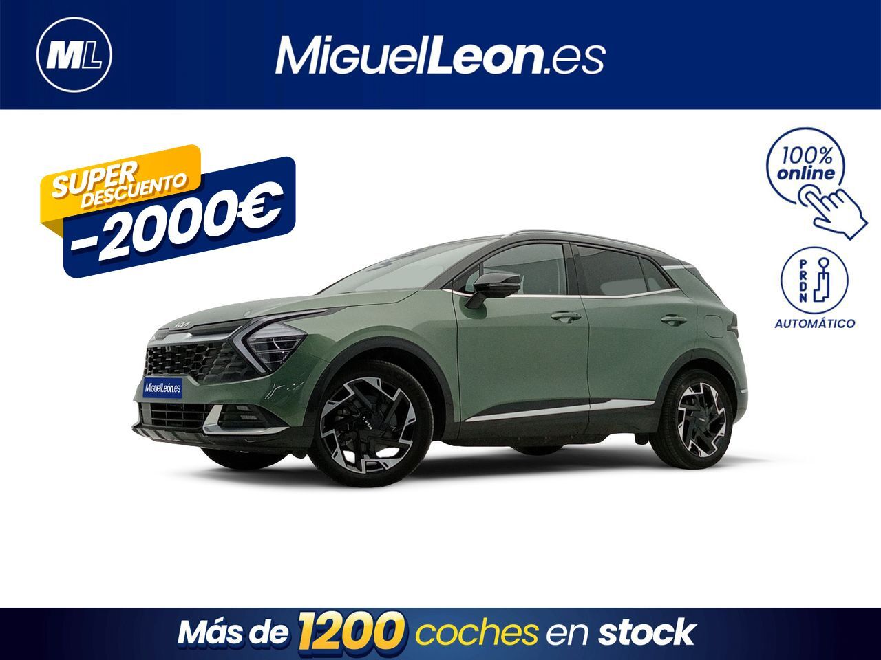 KIA Sportage (1.6 T-GDi PHEV 198kW (265CV) Drive 4x4) en Palmas, Las
