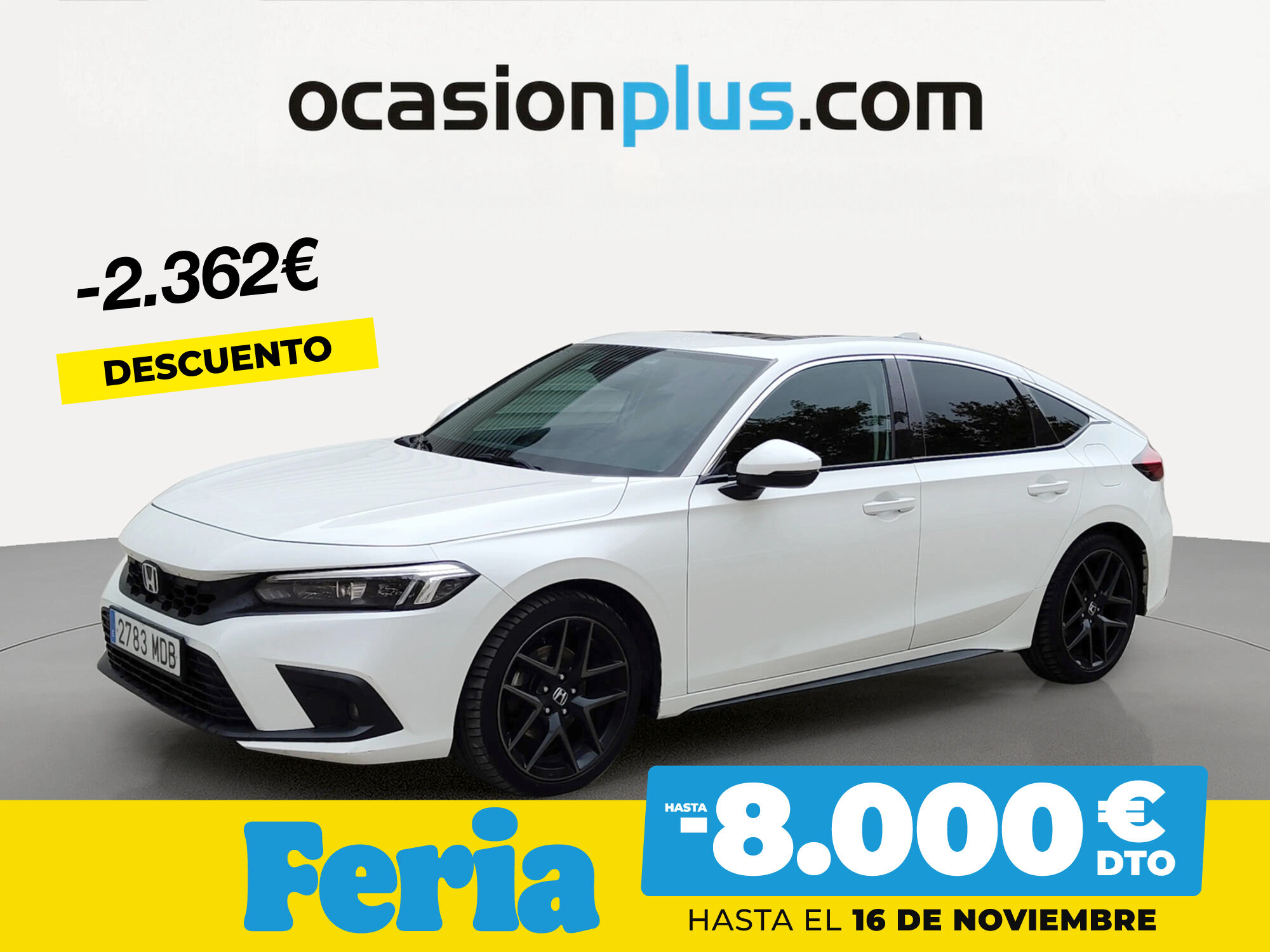 HONDA Civic (2.0 i-MMD Advance CVT 135 kW (184 CV)) en Madrid