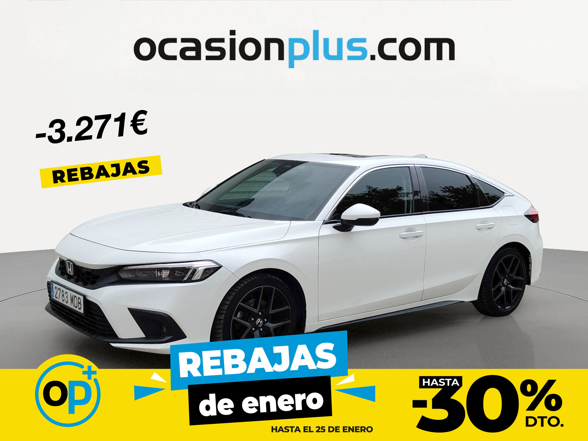 HONDA Civic (2.0 i-MMD Advance CVT 135 kW (184 CV)) en Madrid