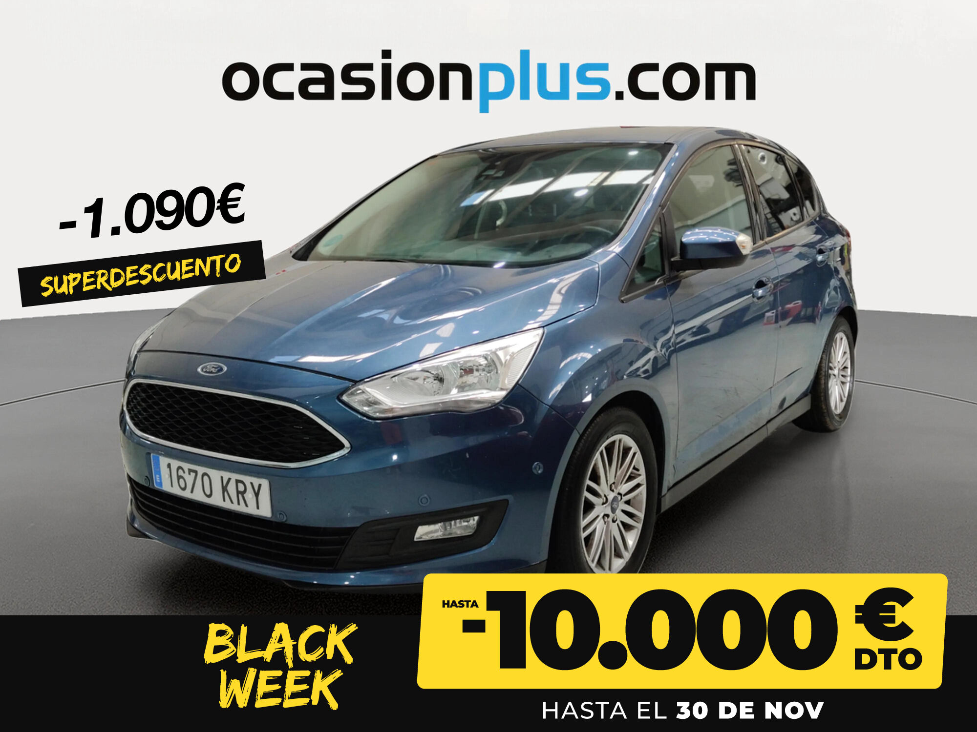 FORD C-Max (1.0 EcoBoost S&S Trend+ 92 kW (125 CV)) en Madrid