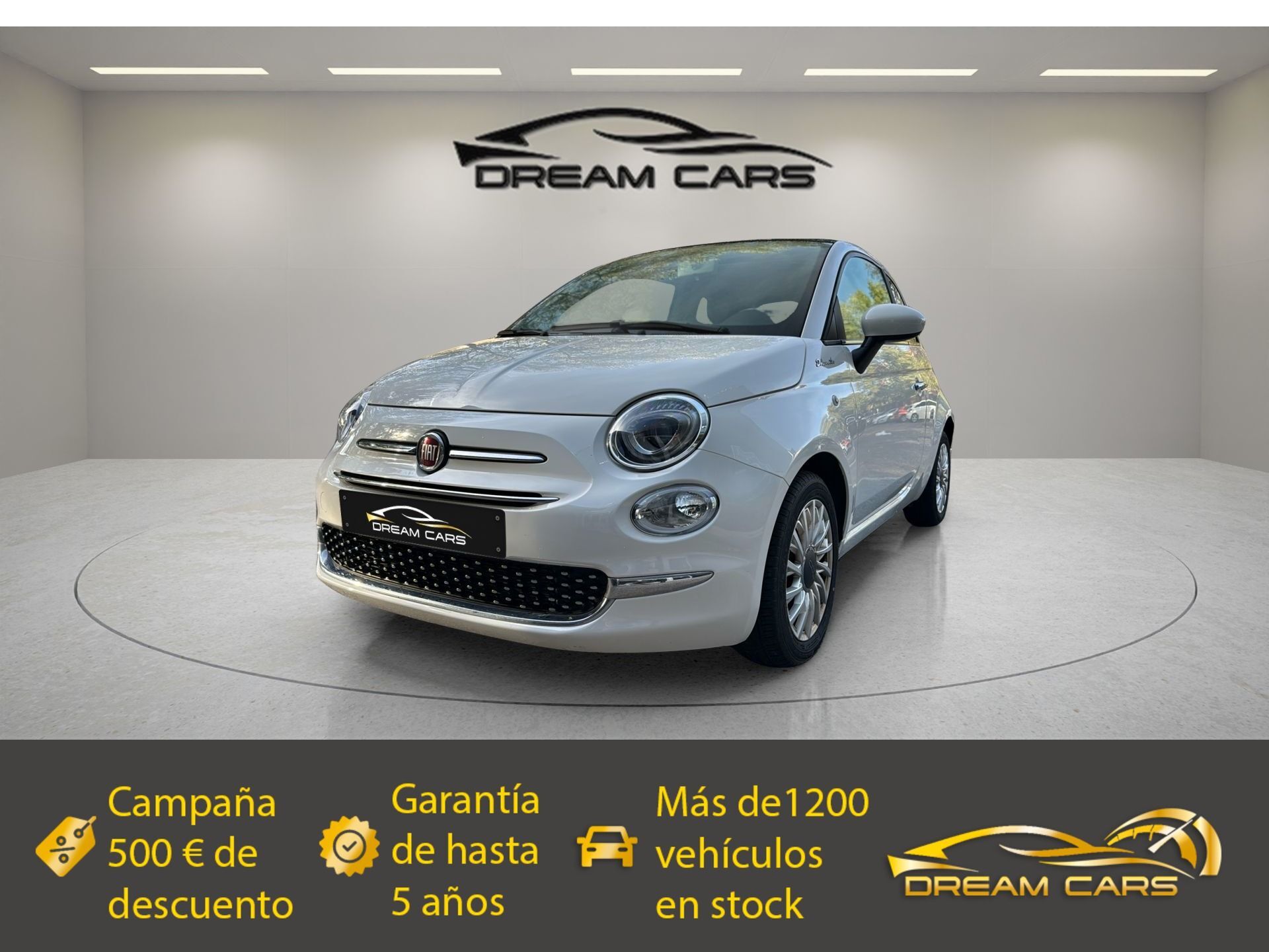 FIAT 500 (1.0 Hybrid Dolcevita 51 kW (70 CV)) en Madrid