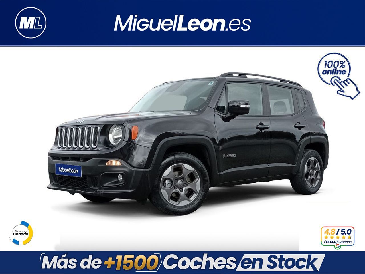 JEEP Renegade (1.6 Mjet Limited 4x2 E6) en Palmas, Las