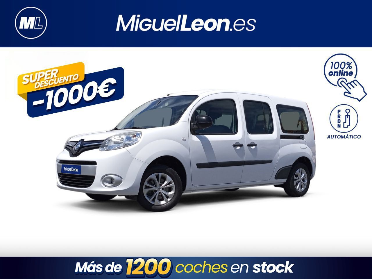 RENAULT Kangoo (Maxi 1.5 110CV DCI edc energy) en Palmas, Las
