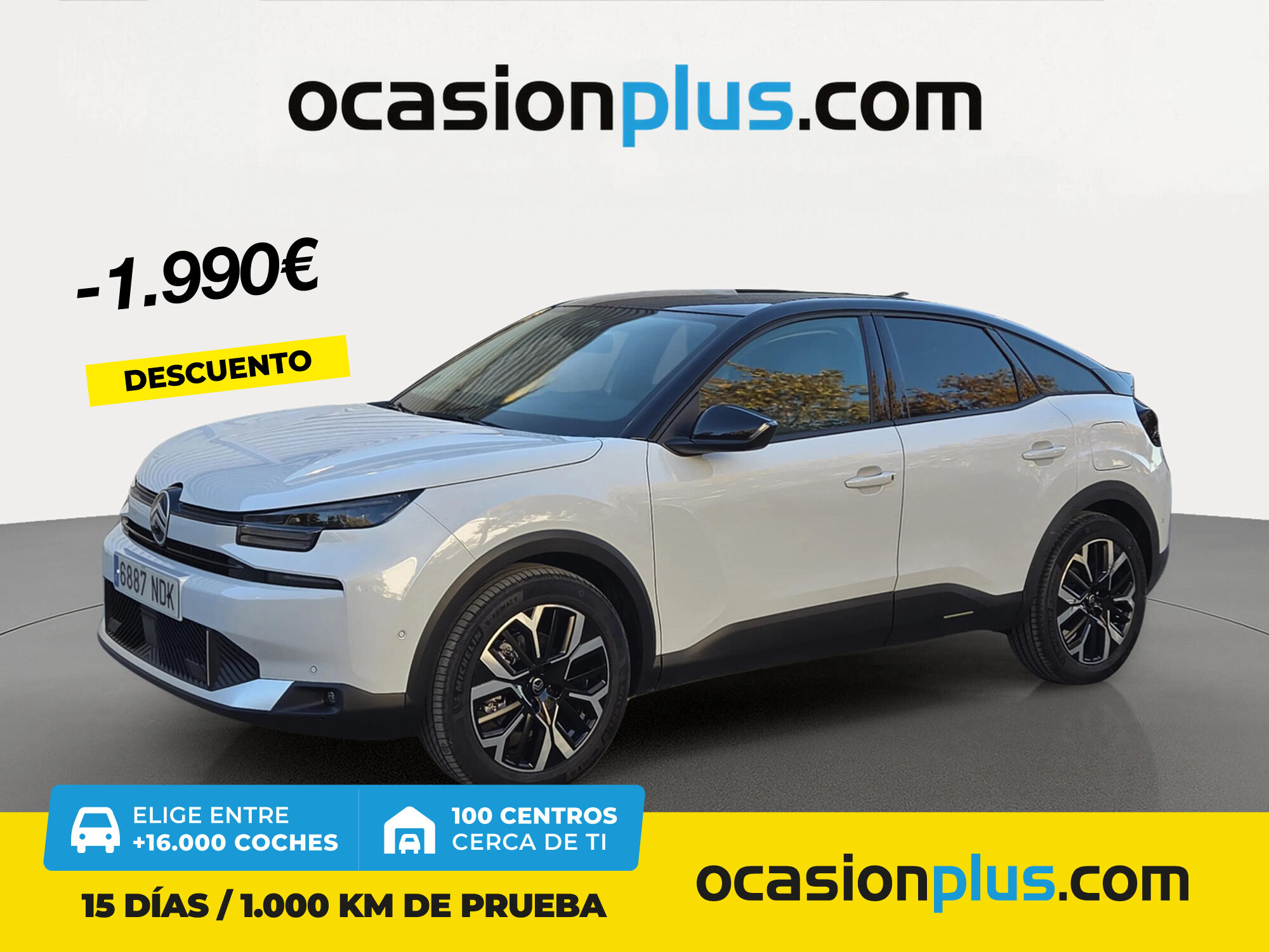 CITROEN C4 (Hybrid 136 e-DCS6 Max 100 kW (136 CV)) en Madrid