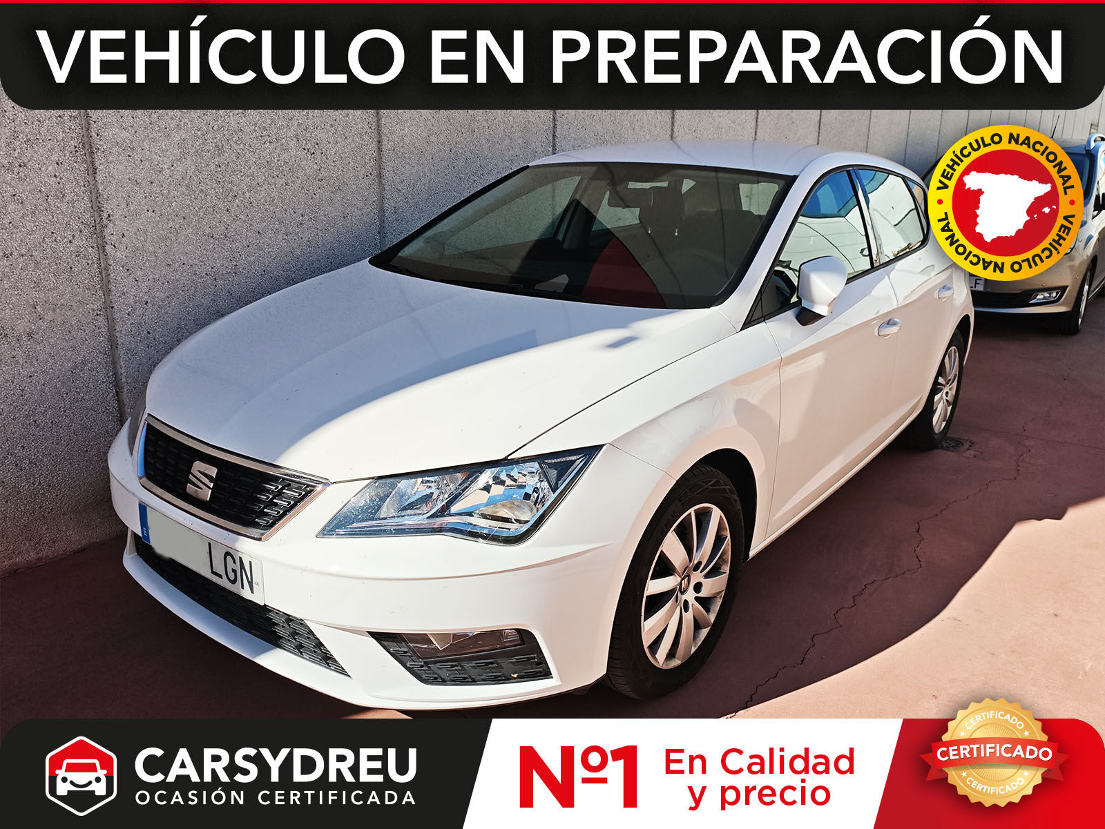SEAT León (1.0 EcoTSI 85kW St&Sp Reference Edition) en Madrid