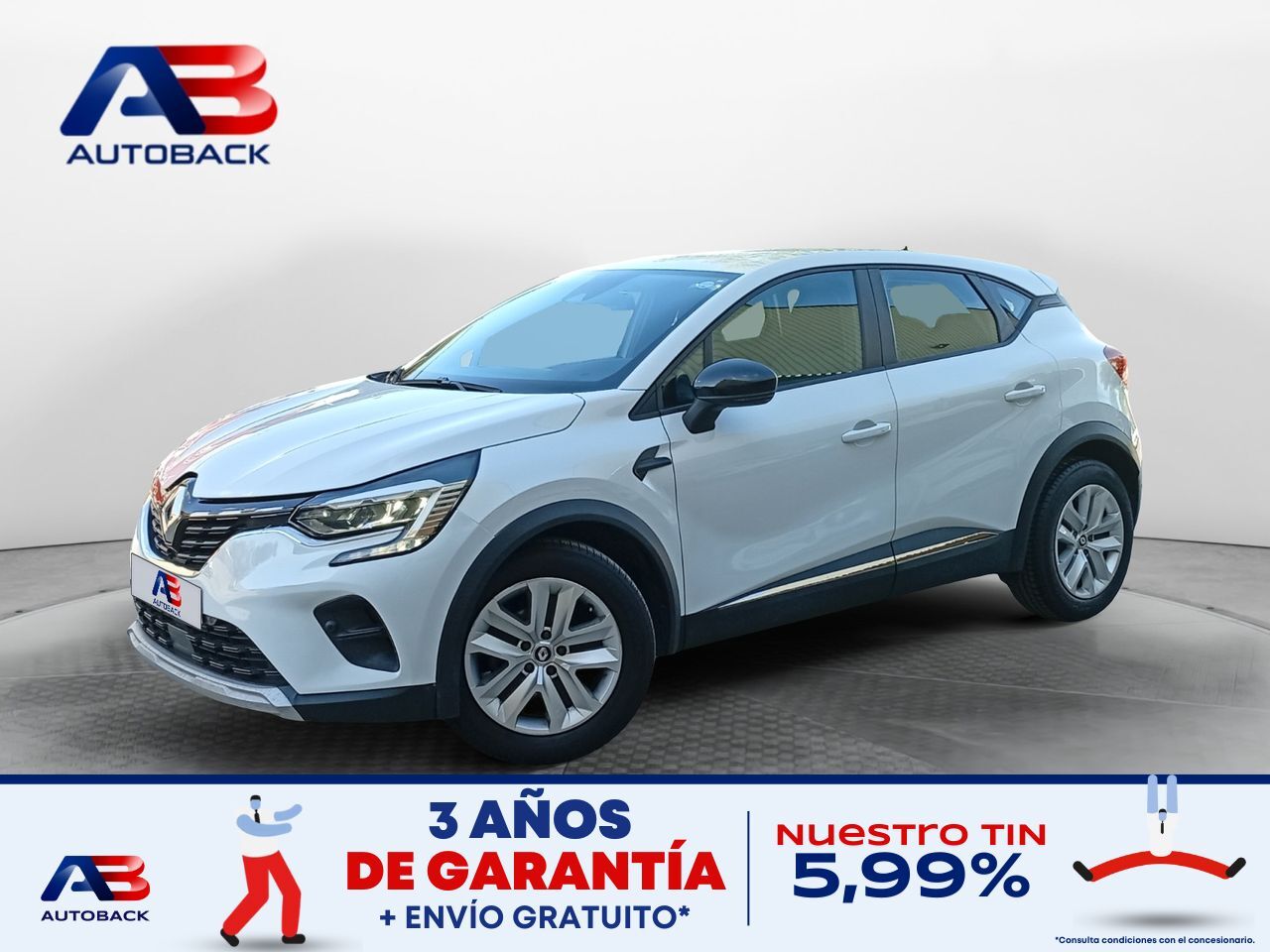 RENAULT Captur (Intens TCe 74kW (100CV) GLP) en Madrid