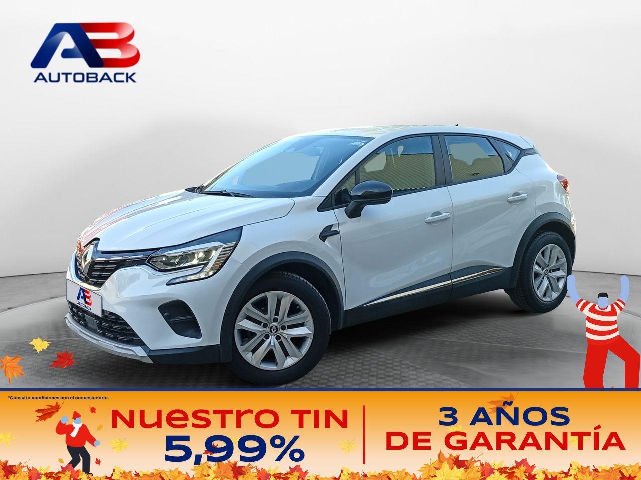 RENAULT Captur (Intens TCe 74kW (100CV) GLP) en Madrid