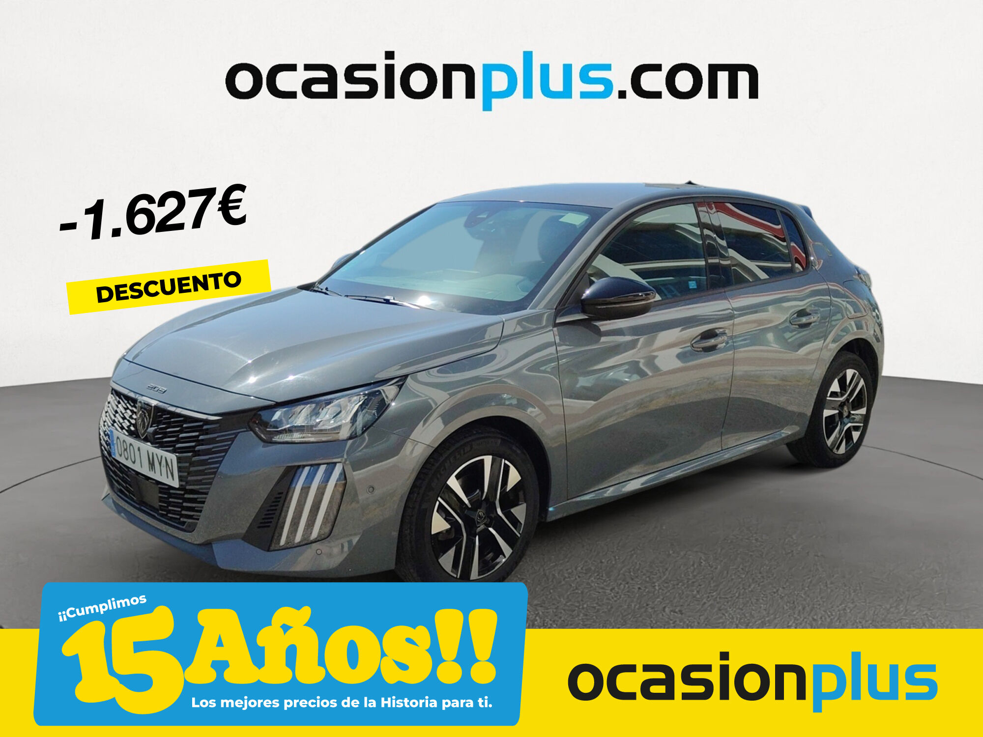 PEUGEOT 208 (PureTech 100 Allure 75 kW (100 CV)) en Madrid