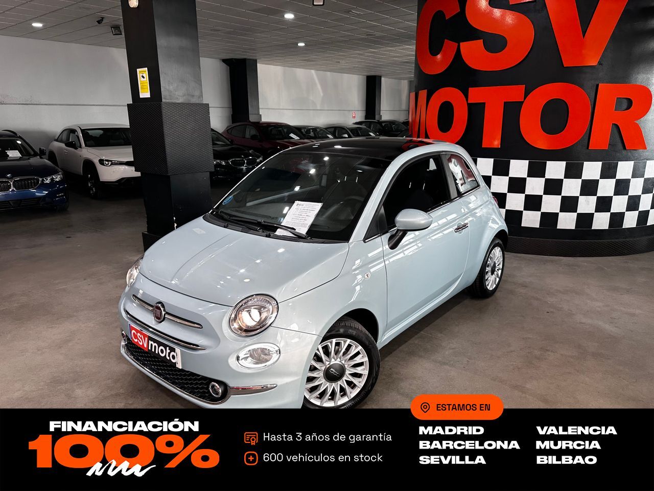 FIAT 500 (Dolcevita 1.0 Hybrid 51KW (70 CV)) en Madrid