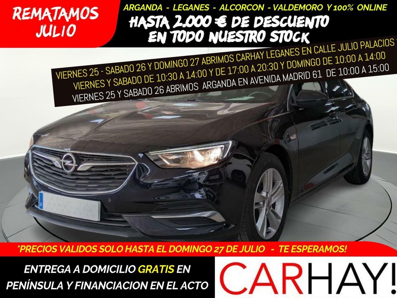OPEL Insignia (GRAND 1.6 CDTI EDITION (EU6.2) AUT) en Madrid