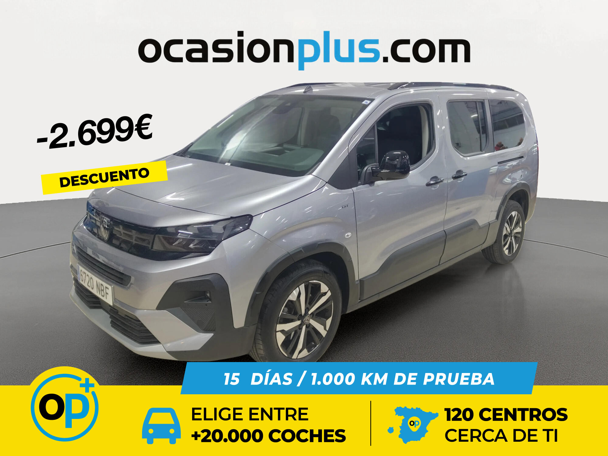 PEUGEOT Rifter (BlueHDi 130 GT Long EAT8 96 kW (130 CV)) en Madrid